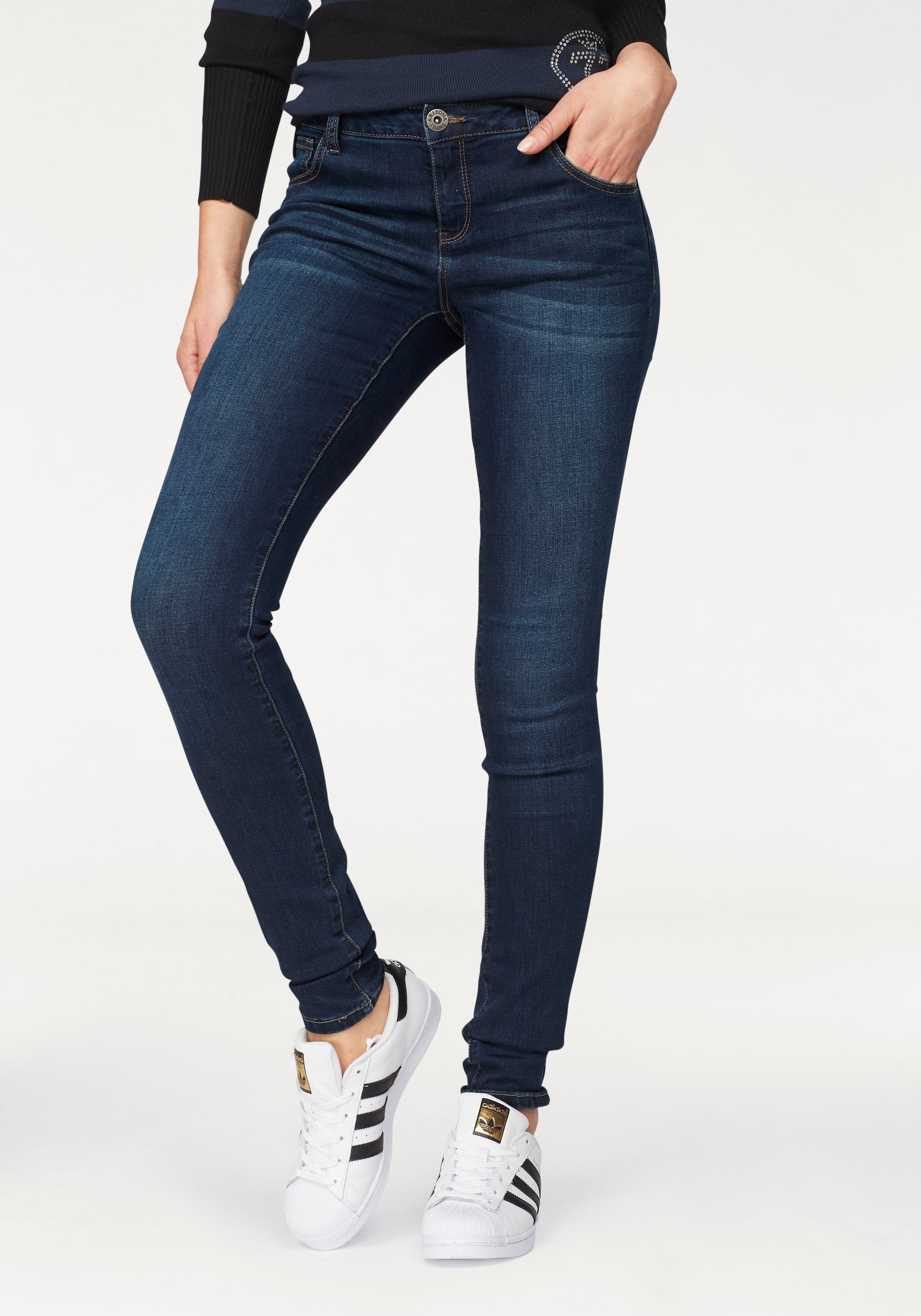 Arizona Skinny-fit-Jeans »Ultra-Stretch«, Mid Waist OTTOversand bei