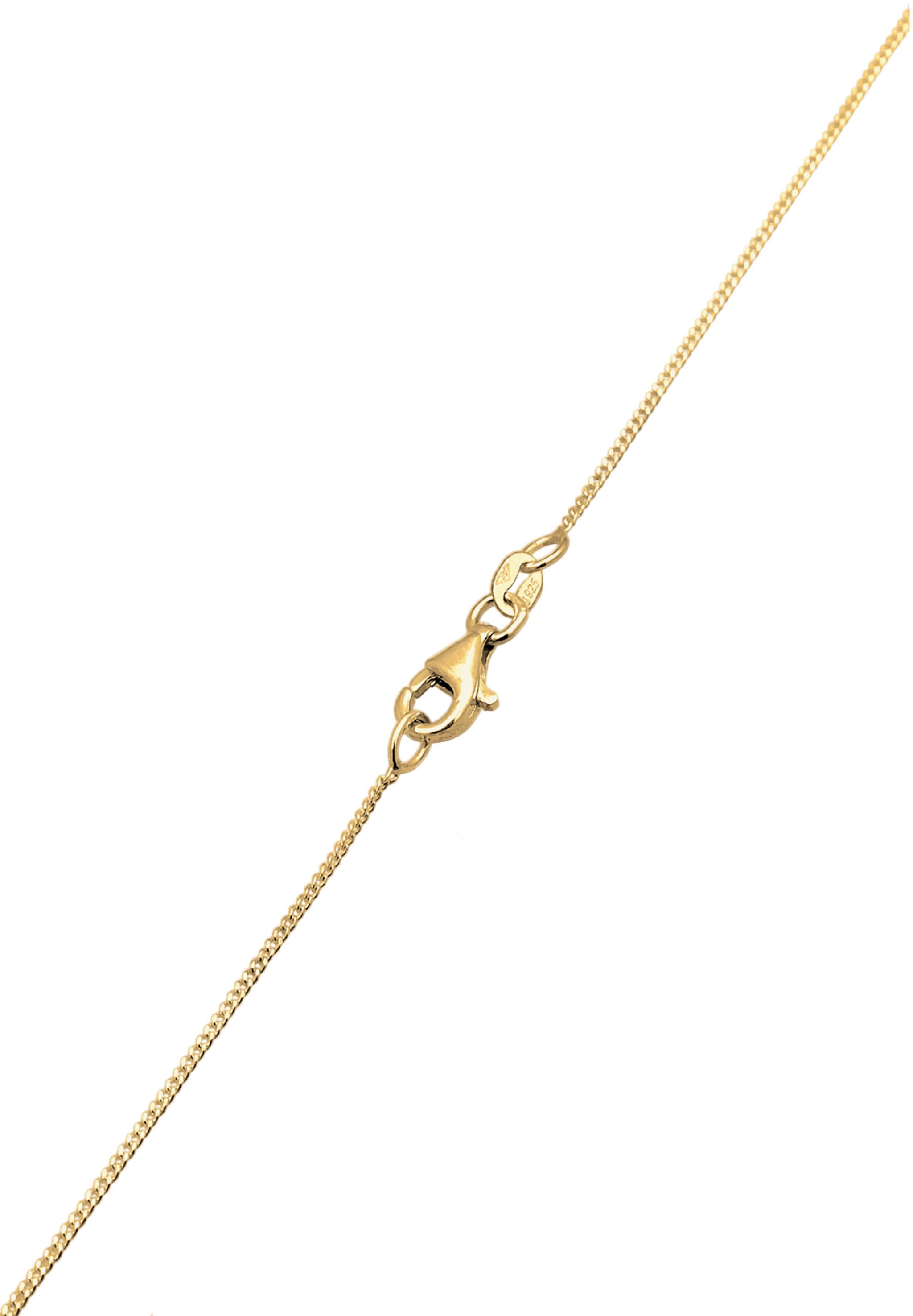 Elli Silberkette »Halskette Stern Zirkonia Weiß 925 Sterling Silber«