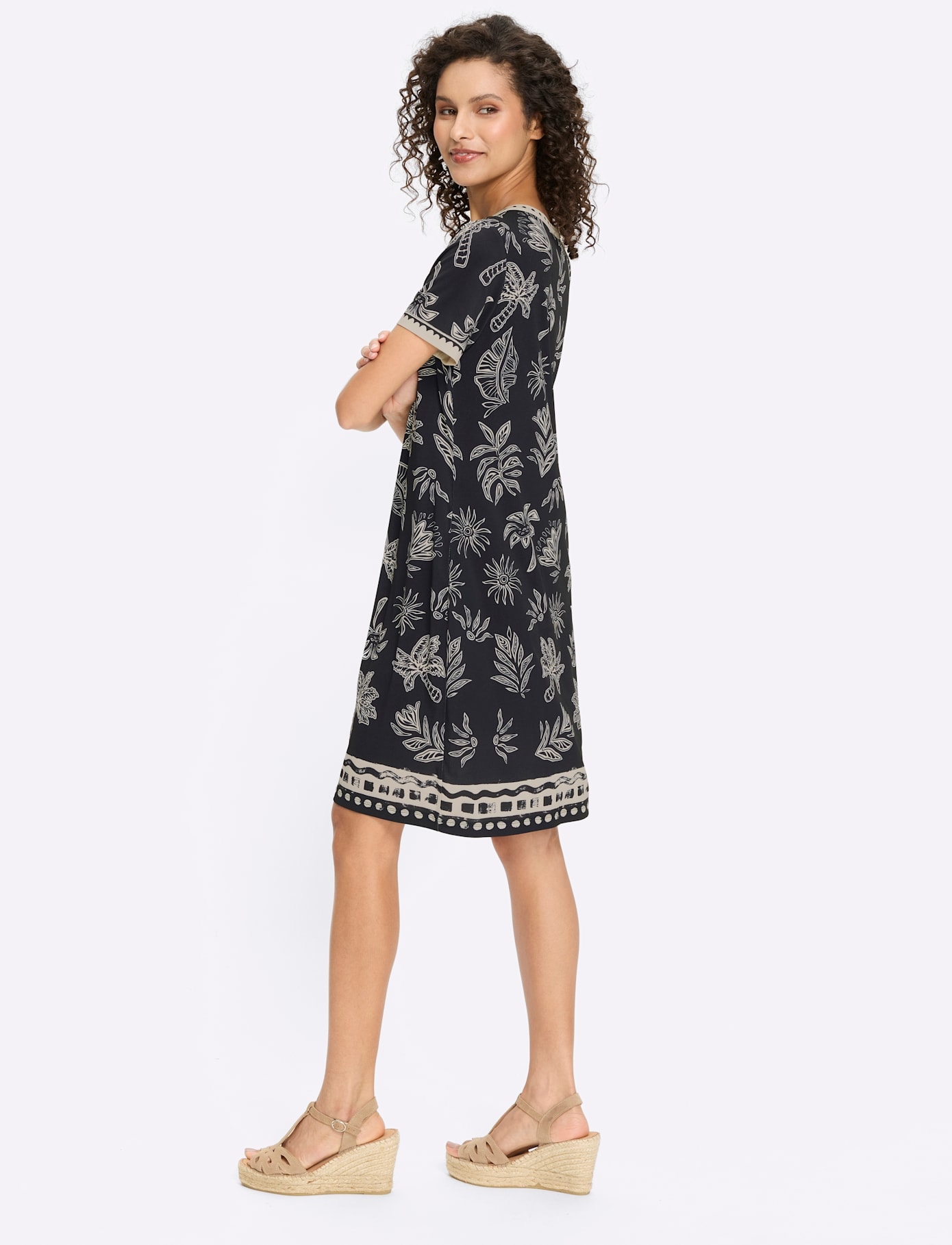 heine Jerseykleid »Jersey-Kleid« Nahttasche