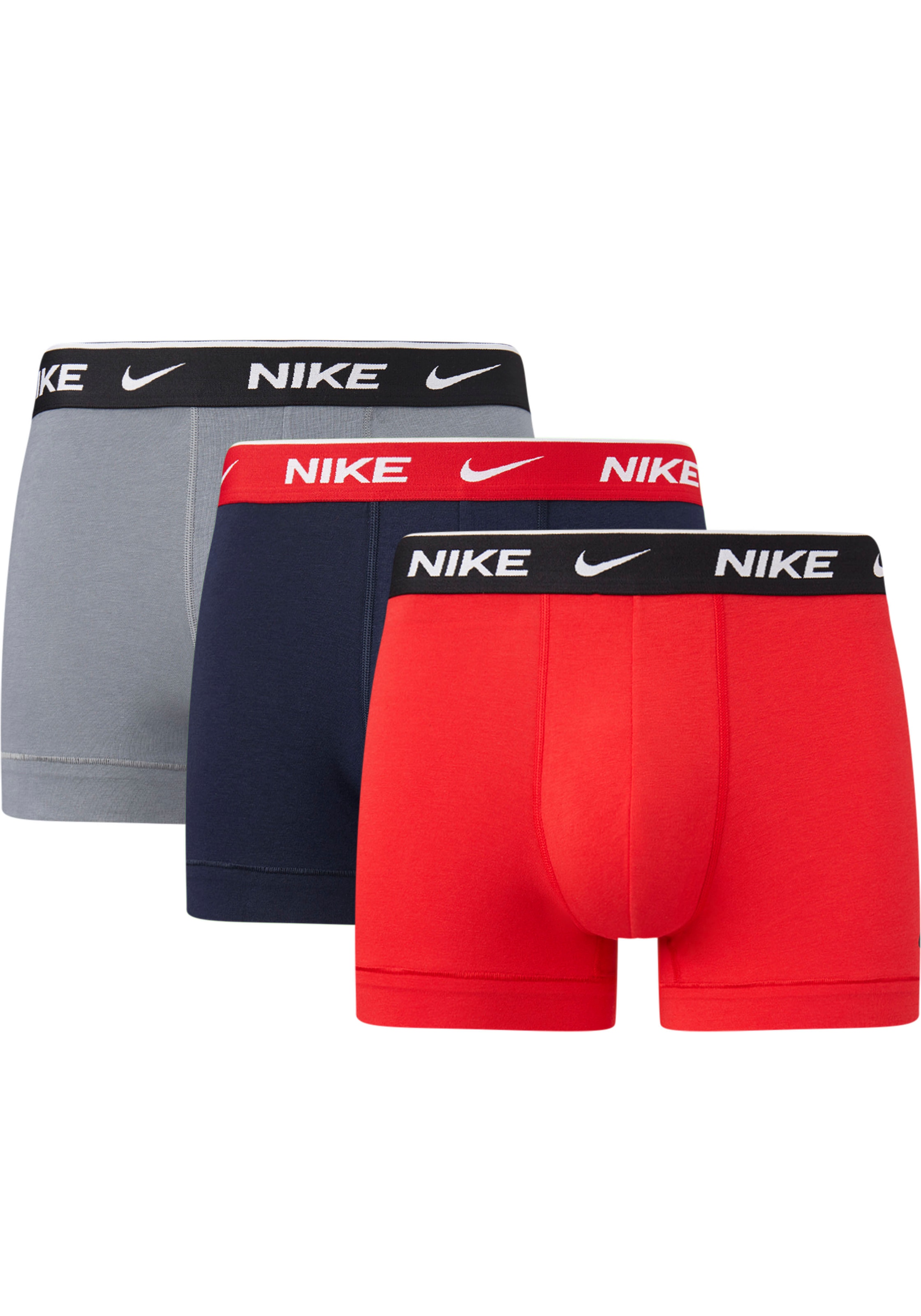 NIKE Underwear Boxer, (Packung, 3er-Pack), mit elastischem Logobund