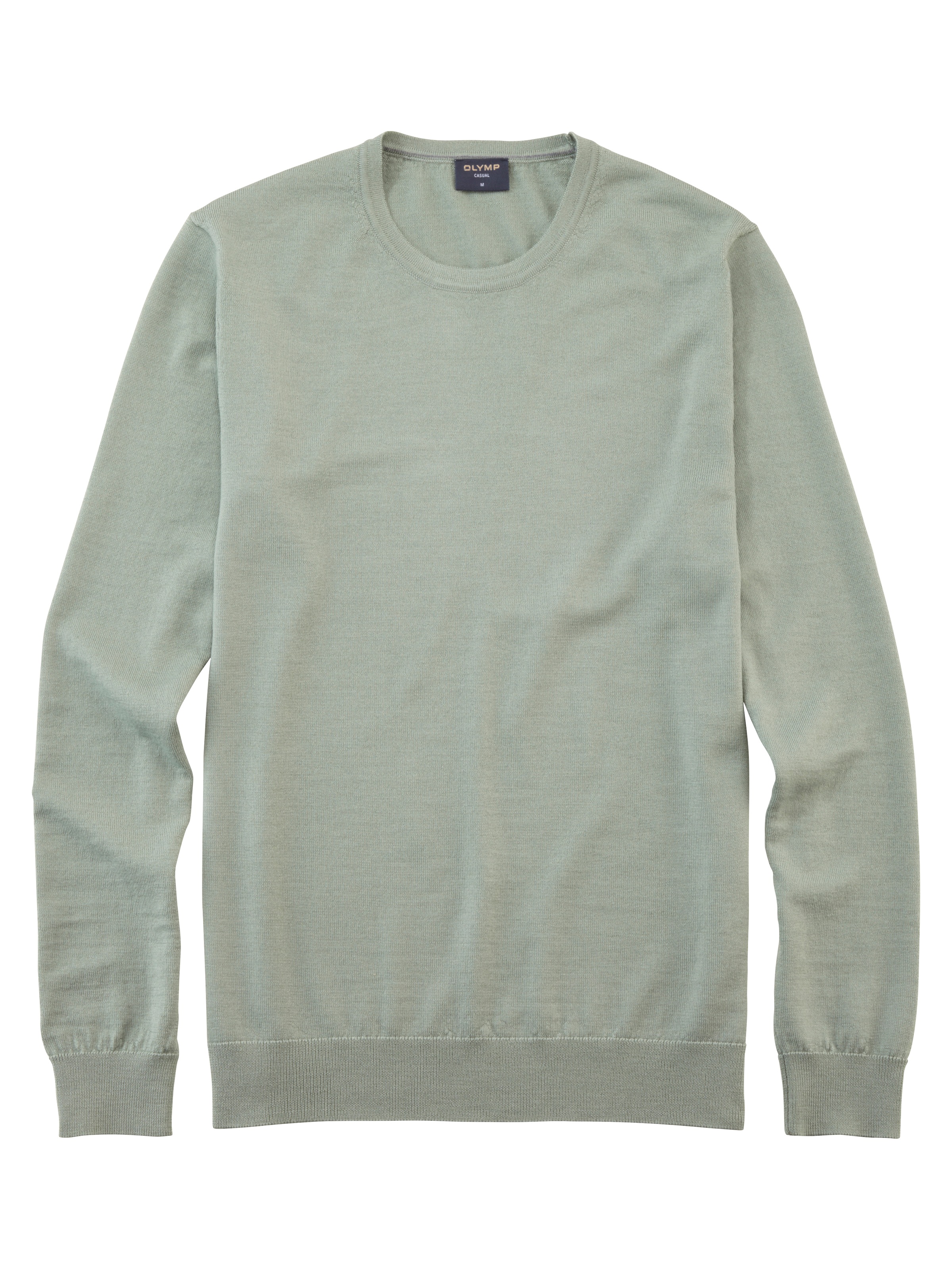 OLYMP Rundhalspullover »OLYMP Strick Casual«, moderner Strickpullover