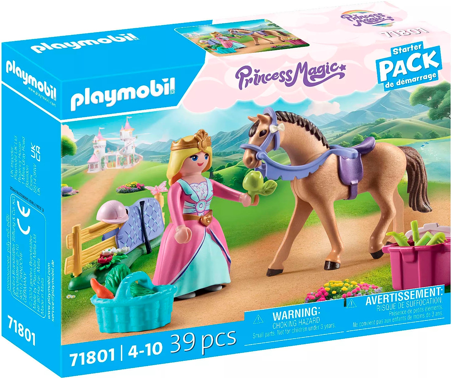 Playmobil® Konstruktions-Spielset »Prinzessin mit Pferd (71801), Playmobil Princess Magic« Made in Europe