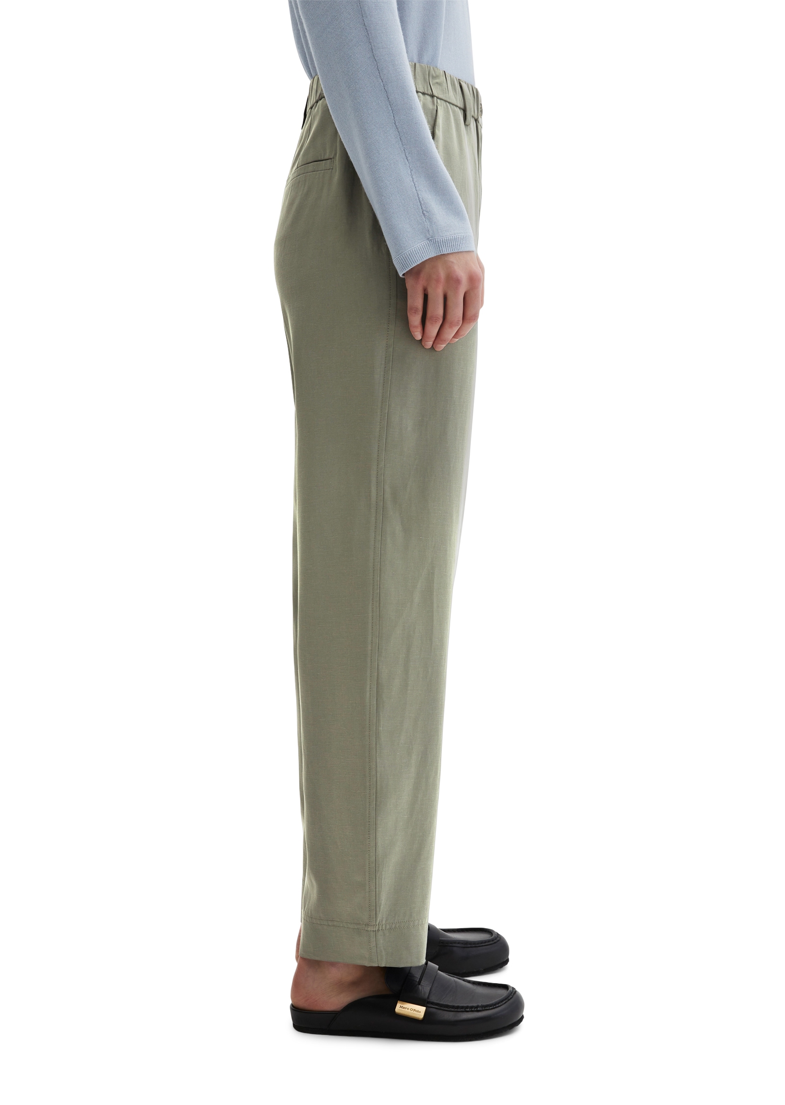 Marc O'Polo Dehnbund-Hose »MINU Barrel«  Model Minu barrel aus Lyocell-Leinen-Mix