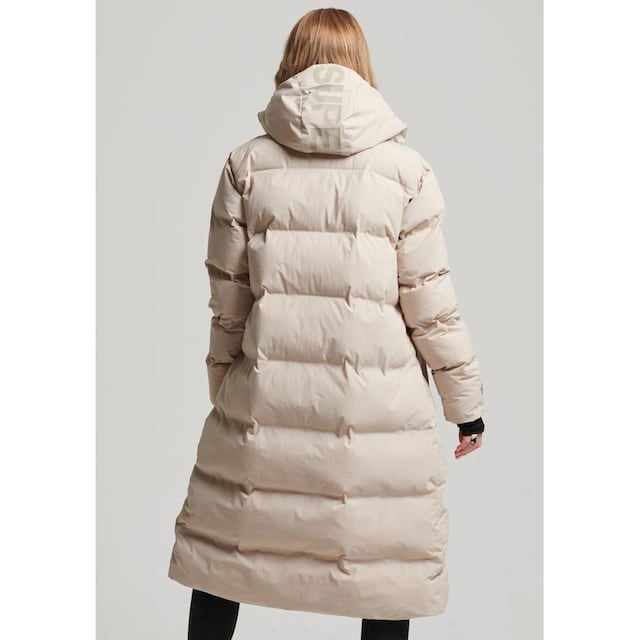 JACKET« PUFFER bei Superdry OTTO LONGLINE »HOODED Steppmantel