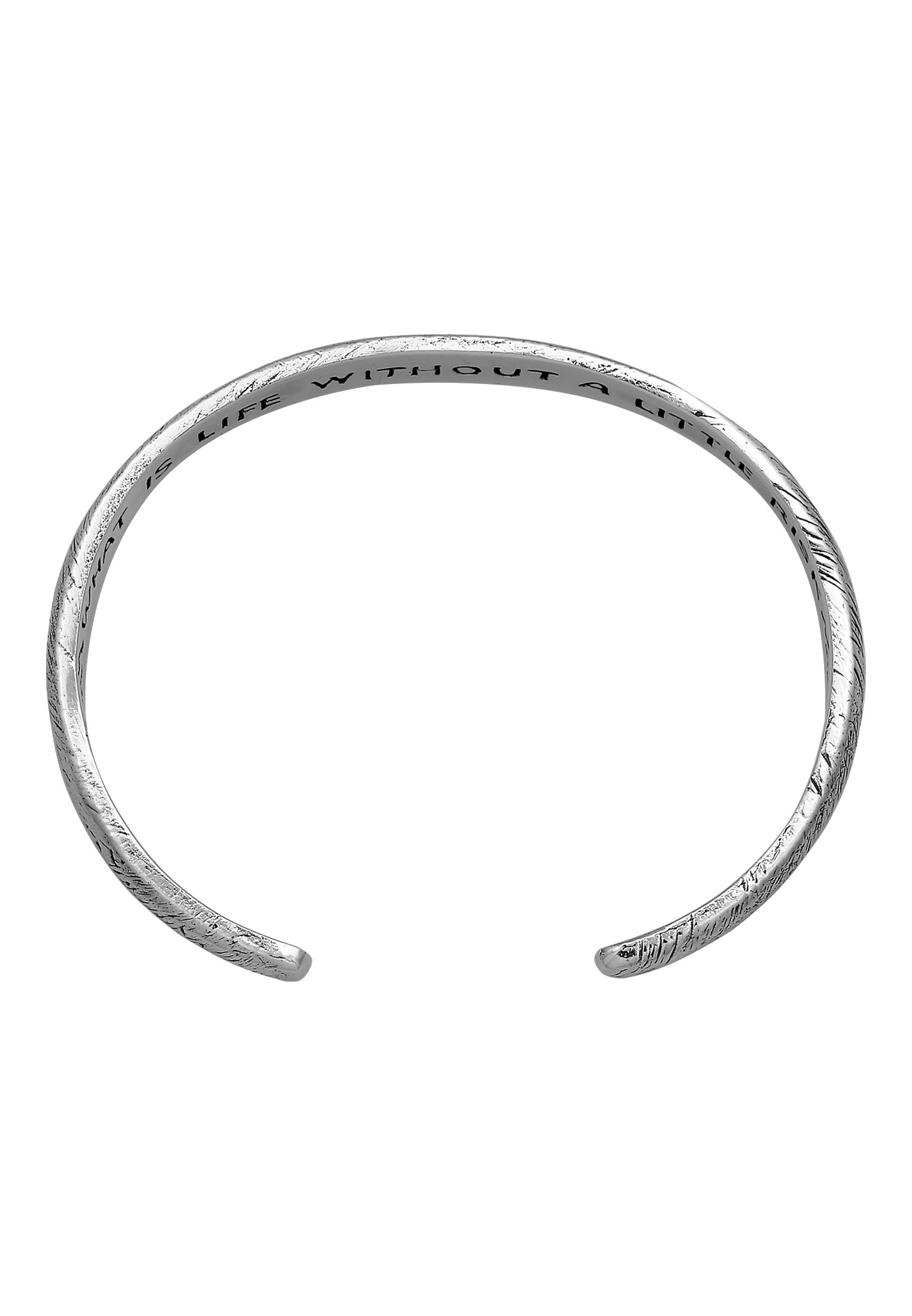 HAZE & GLORY Armreif »Armband Herren Armreif - Risk 925 Silber«