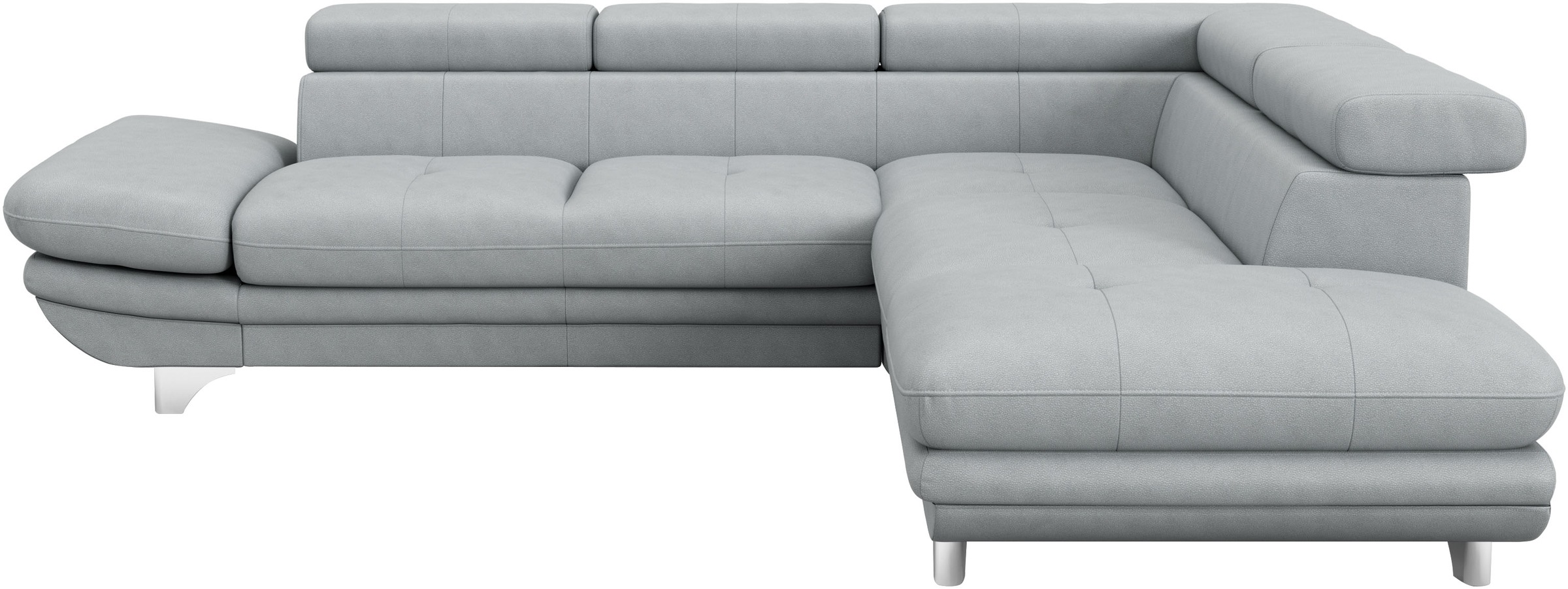 COTTA Ecksofa »Enterprise L-Form«, mit Arm- & Kopfteilverstellung, wahlweise mit Bettfunktion