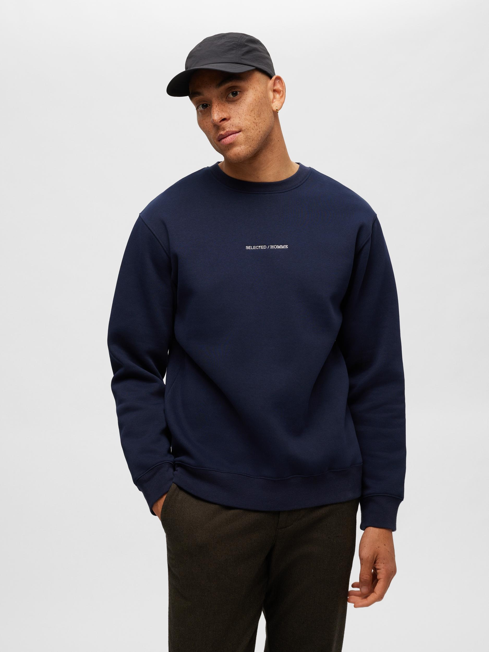 Sweatshirt »SLHHANKIE LOGO CREW NECK SWEAT NOOS«