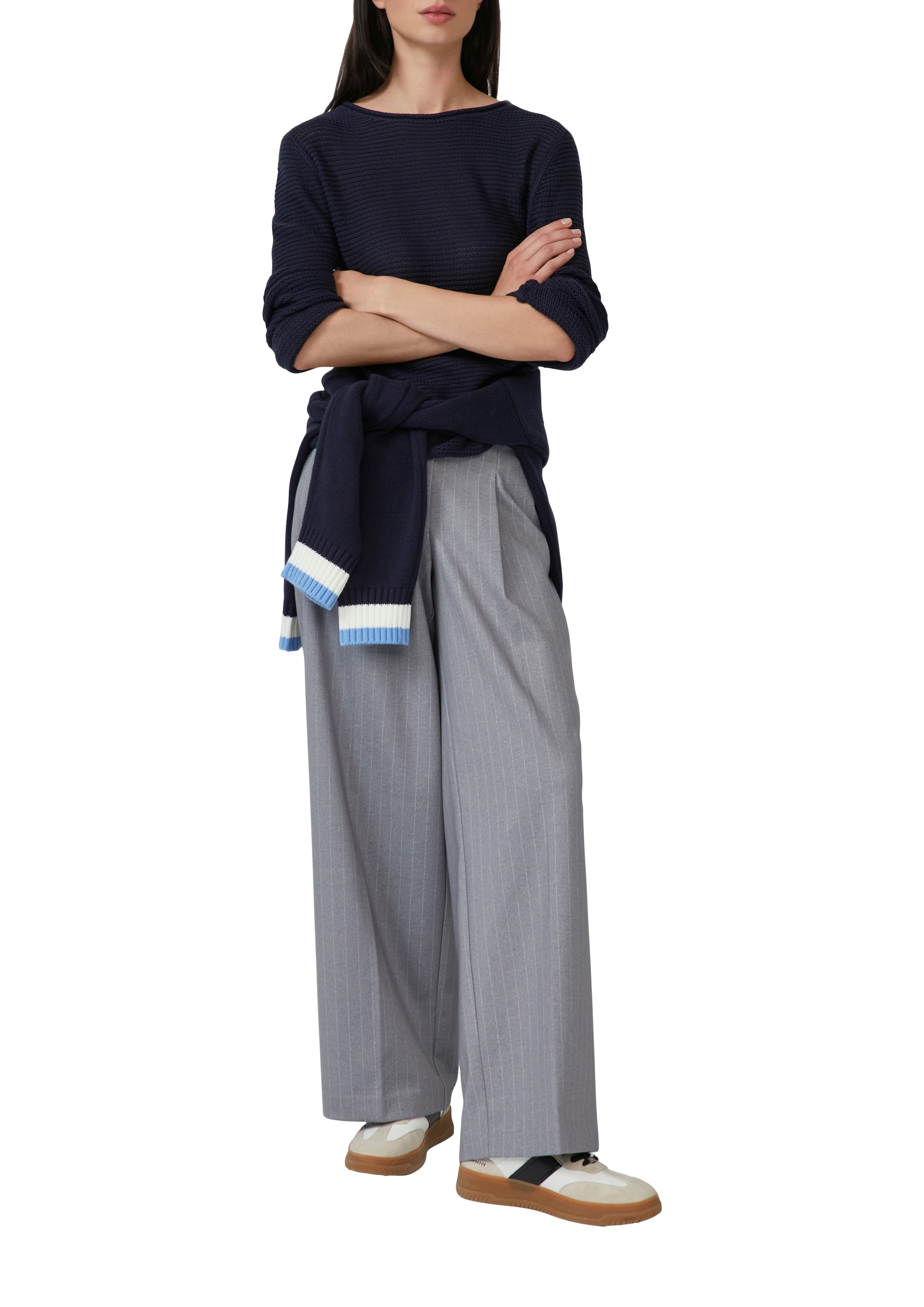 s.Oliver Strickpullover mit Rundhals