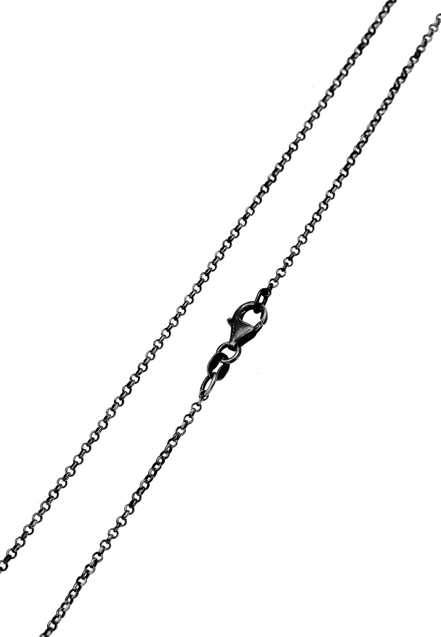 Kuzzoi Lange Kette »Halskette Herren Ankh Kreuz Anhänger 925 Silber«