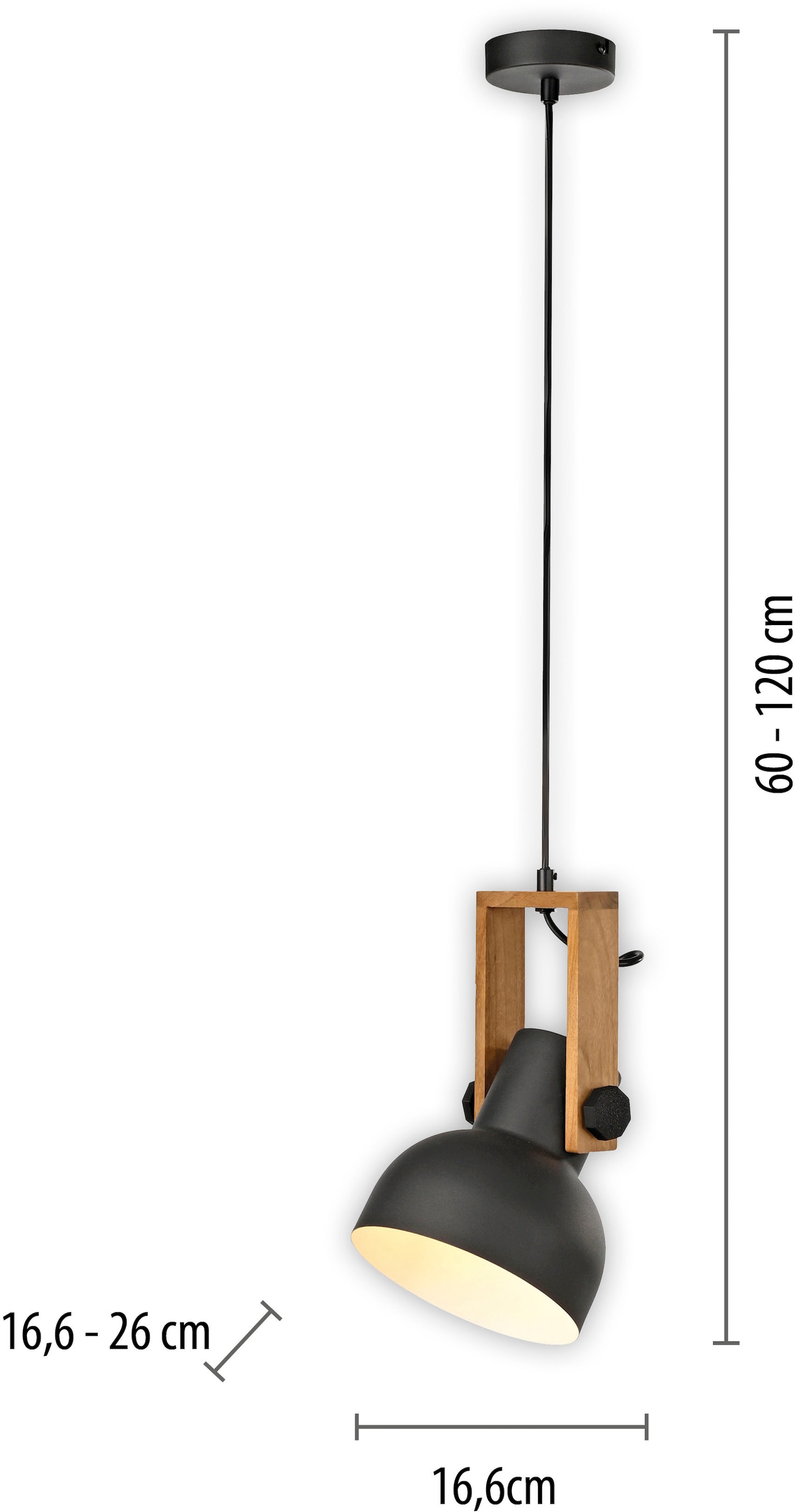 JUST LIGHT Pendelleuchte »CUP 2.0«, 1 flammig, Leuchtmittel E27 | Leuchtmittel wechselbar, ExklusiveE27