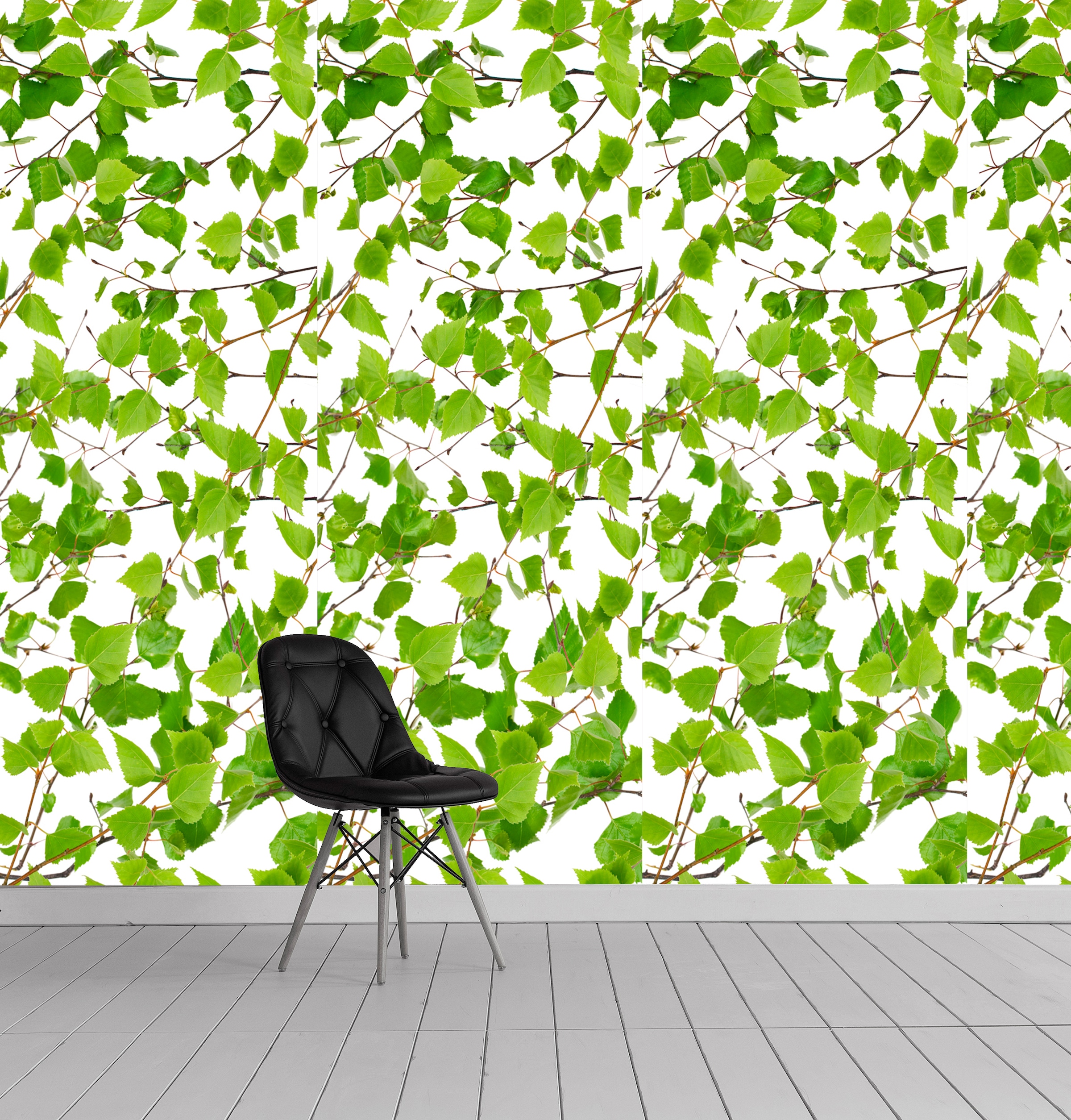 queence Vinyltapete »Fenna« Motiv | floral | geblümt | gemustert glatt 90x250cm, selbstklebend, kinderleichte Anbringung, , Sticker