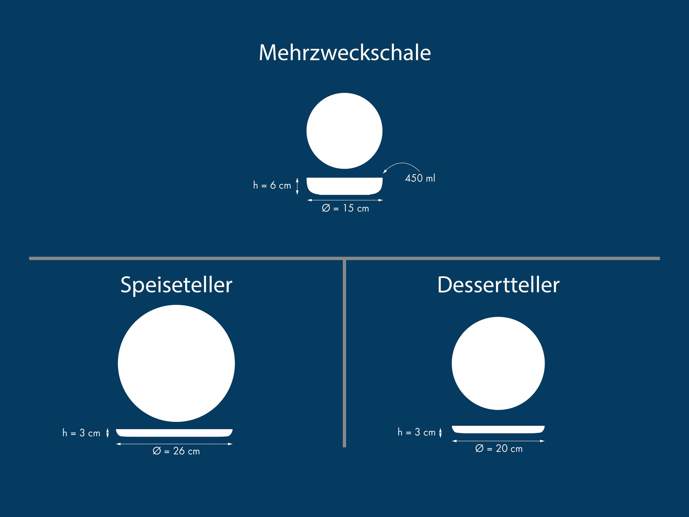 OTTO home Teller-Set »modernes Geschirr-Set, Service Lykk« hohe Haltbarkeit, spülmaschinen- & mikrowellengeeignet, Reaktivglasur