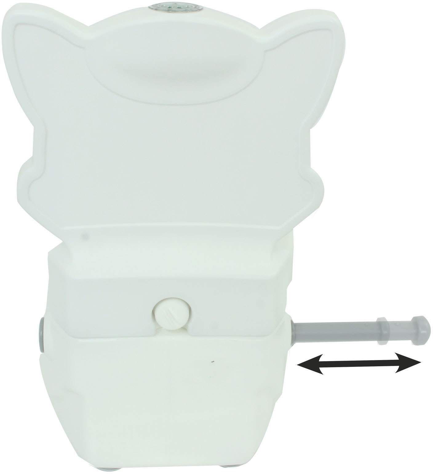 Jamara Toilettentrainer »Meine kleine Toilette, und mit online Spülsound OTTO bei Katze«, Toilettenpapierhalter