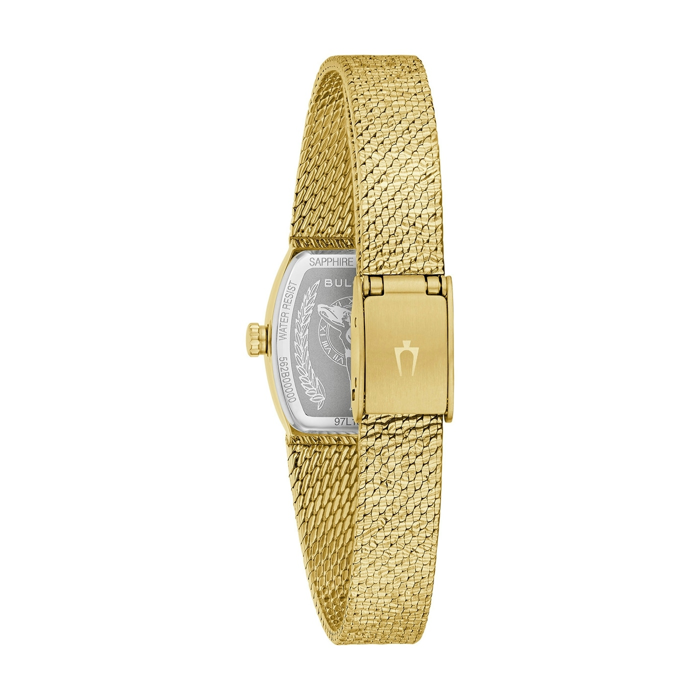Bulova Quarzuhr »Goddess of Time« Armbanduhr, Damenuhr, Edelstahlarmband, analog