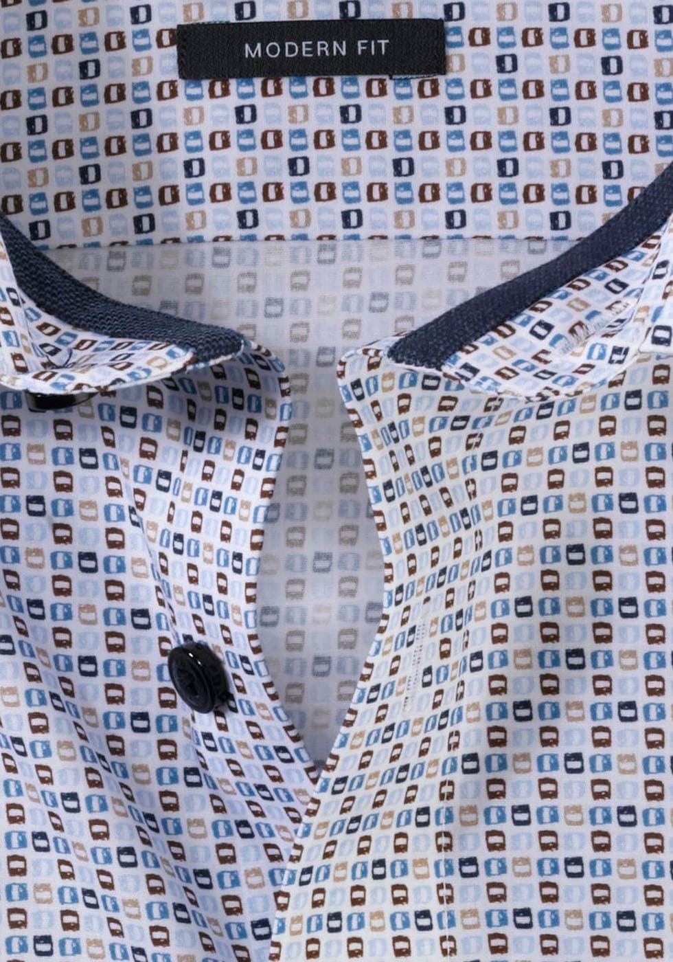OLYMP Businesshemd online fit«, modern OTTO tonigem bei mit bestellen Logo-Stitching »Luxor