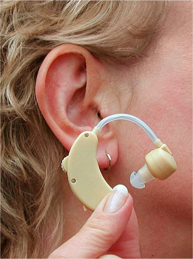 Gehörschutzstöpsel in beige