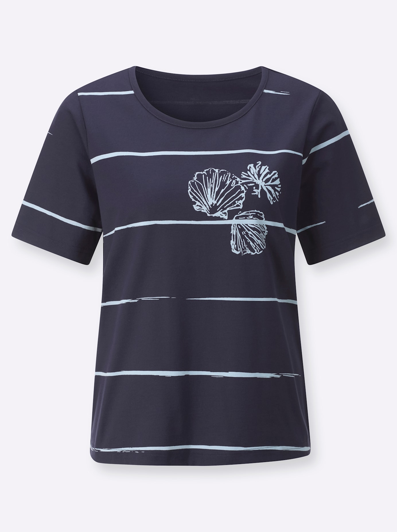 Classic Basics Rundhalsshirt »Halbarmshirt« 1 tlg.