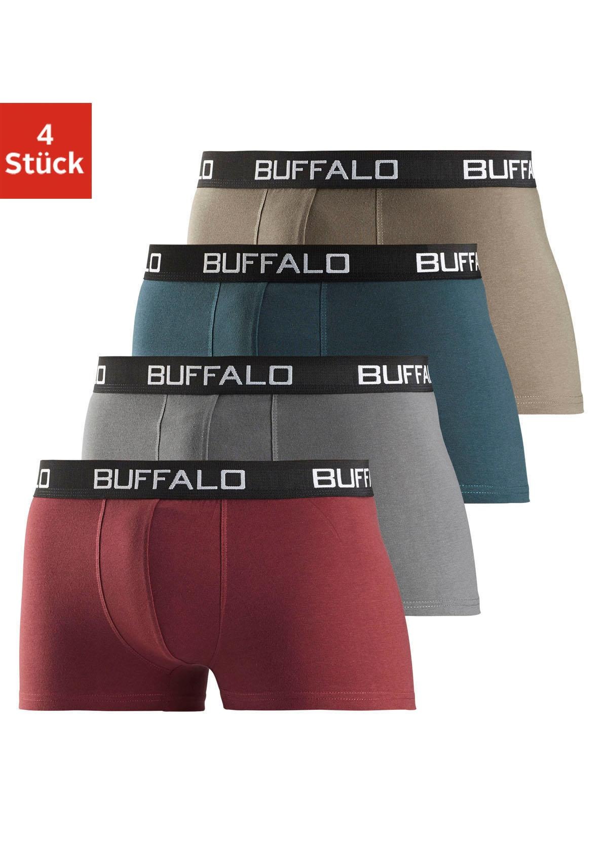 Buffalo Boxer, unifarbene Retro Pants