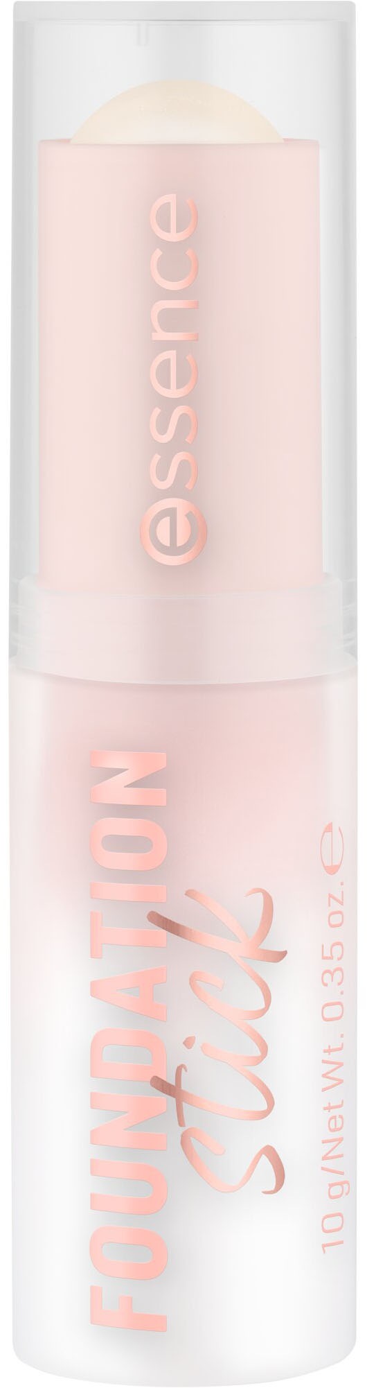 Essence Foundation »FOUNDATION stick«, (Set, 3 tlg.), Cremig und leicht verblendbar, Matt-Finish, variable Deckkraft.