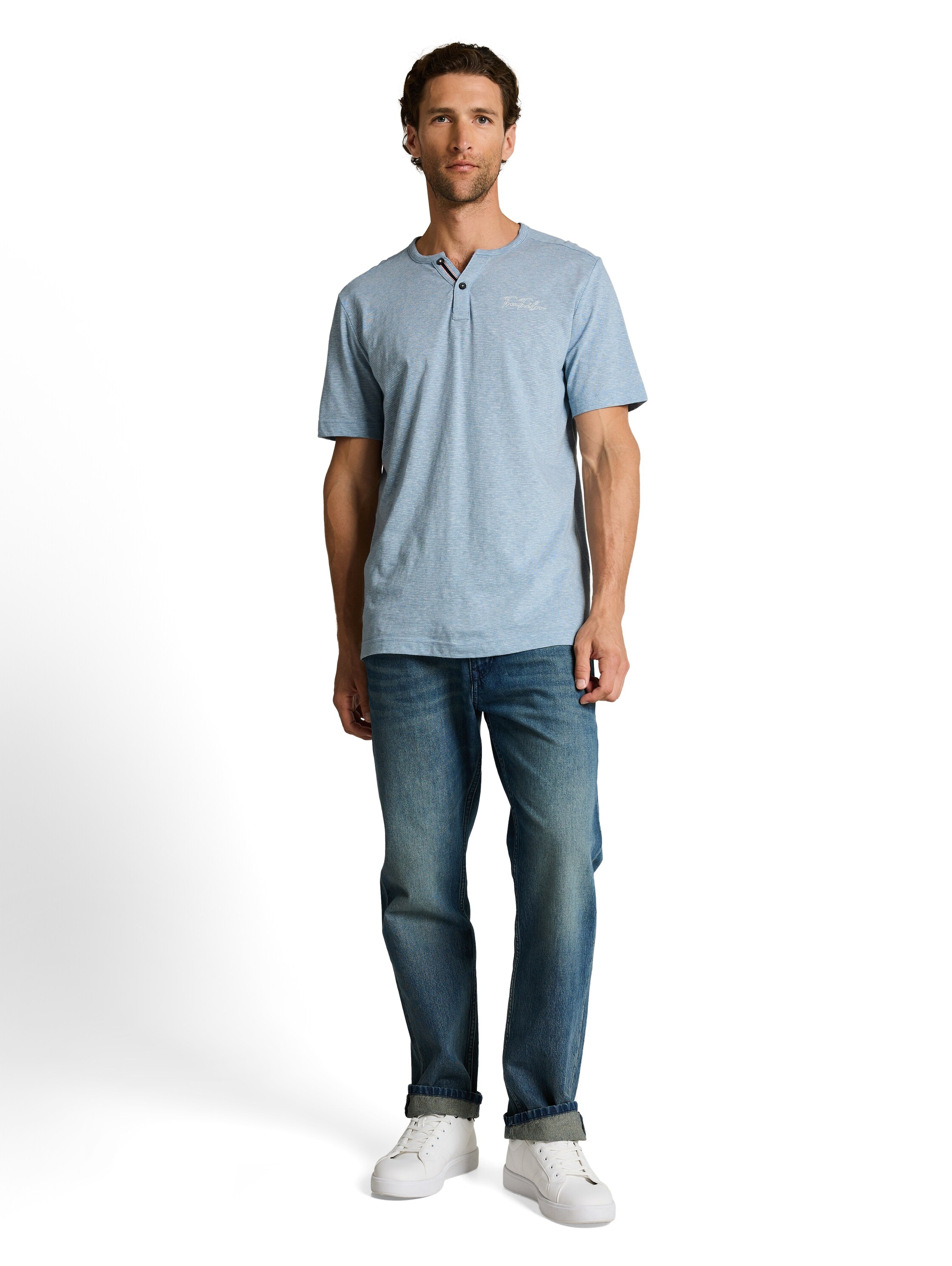 TOM TAILOR T-Shirt mit Schriftzug