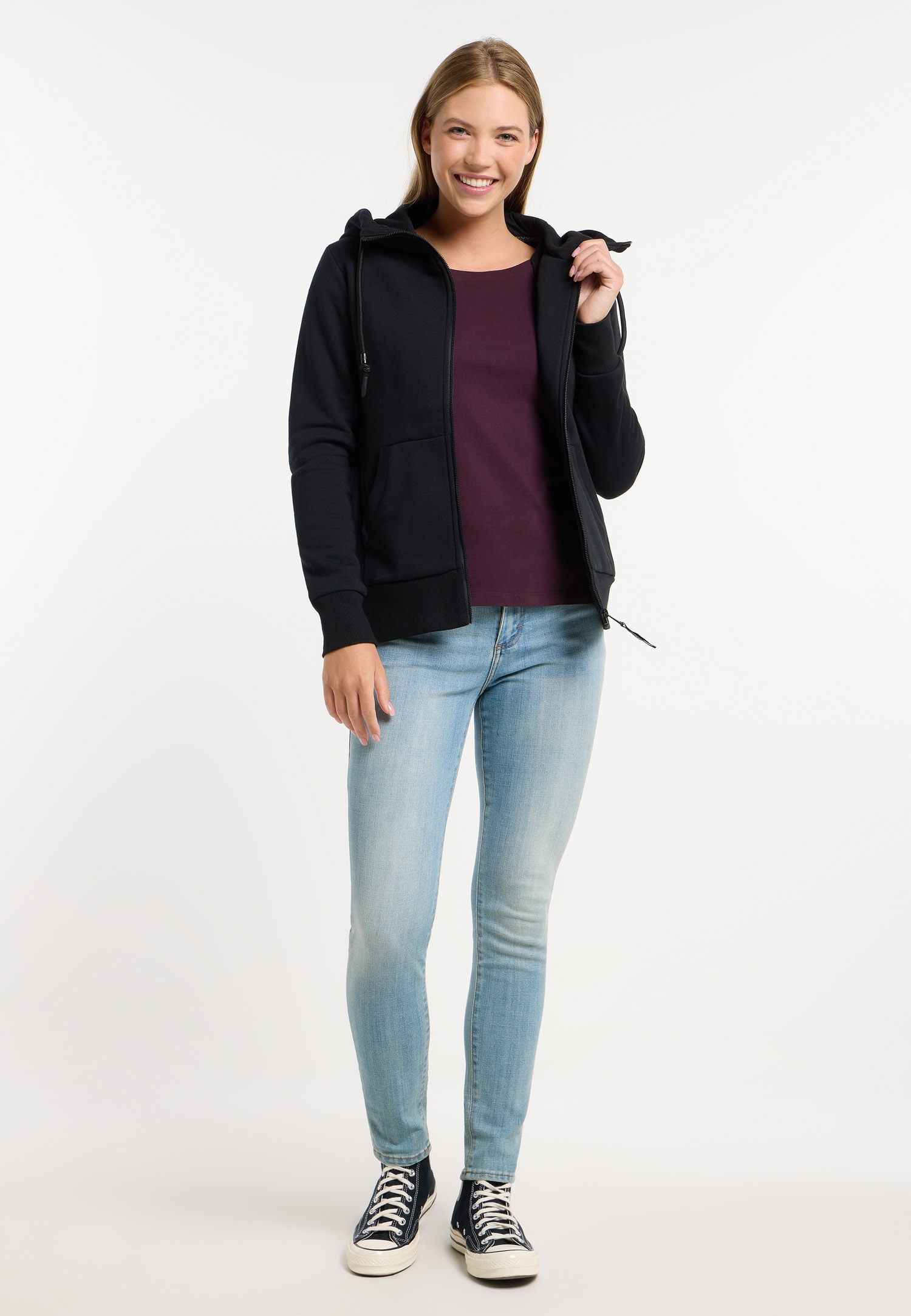 Ragwear Kapuzensweatjacke »NESKIA ZIP«