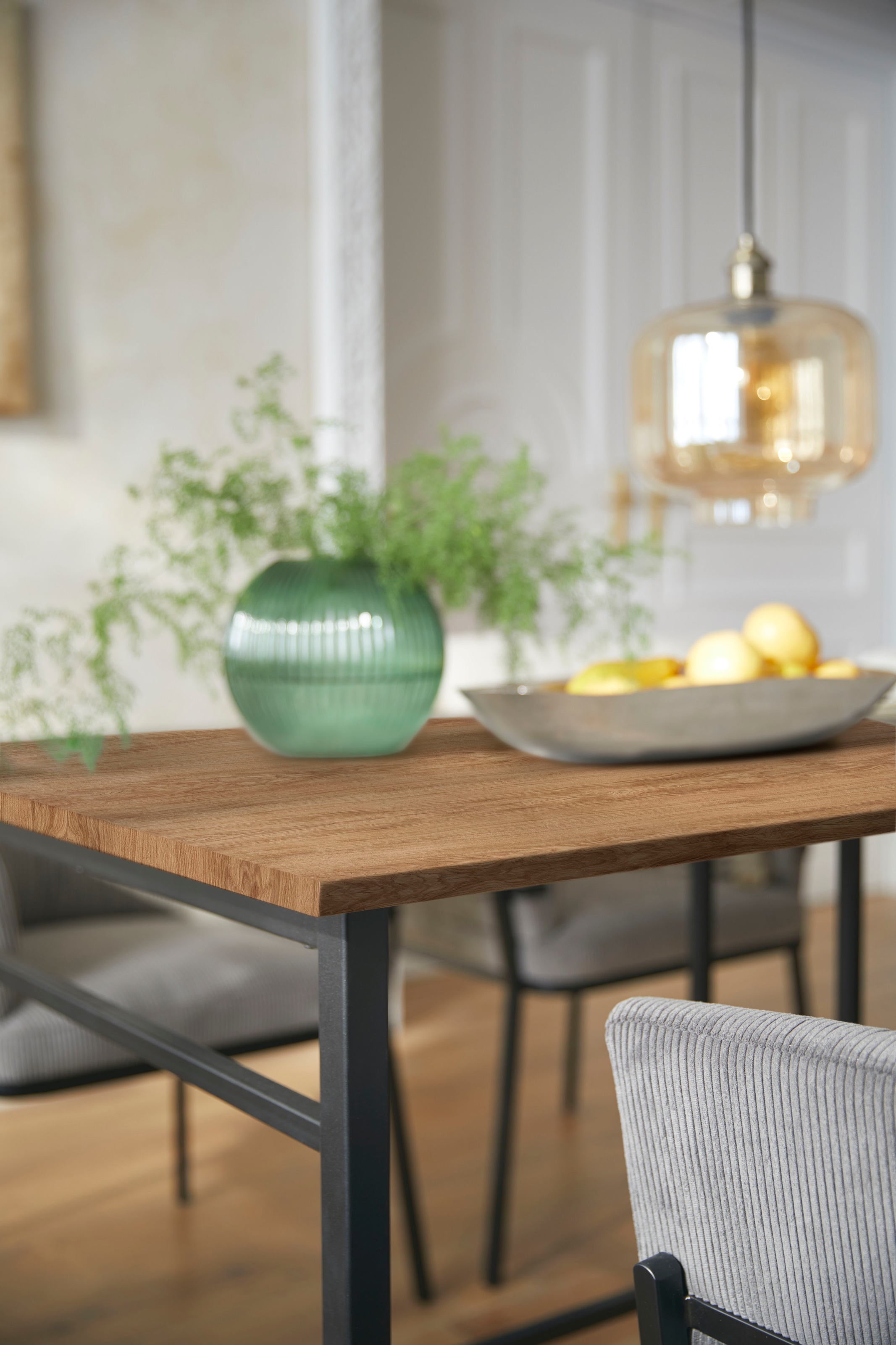 Guido Maria Kretschmer Home&Living Esstisch »Sare«, mit Echtholzfurnier aus Eiche