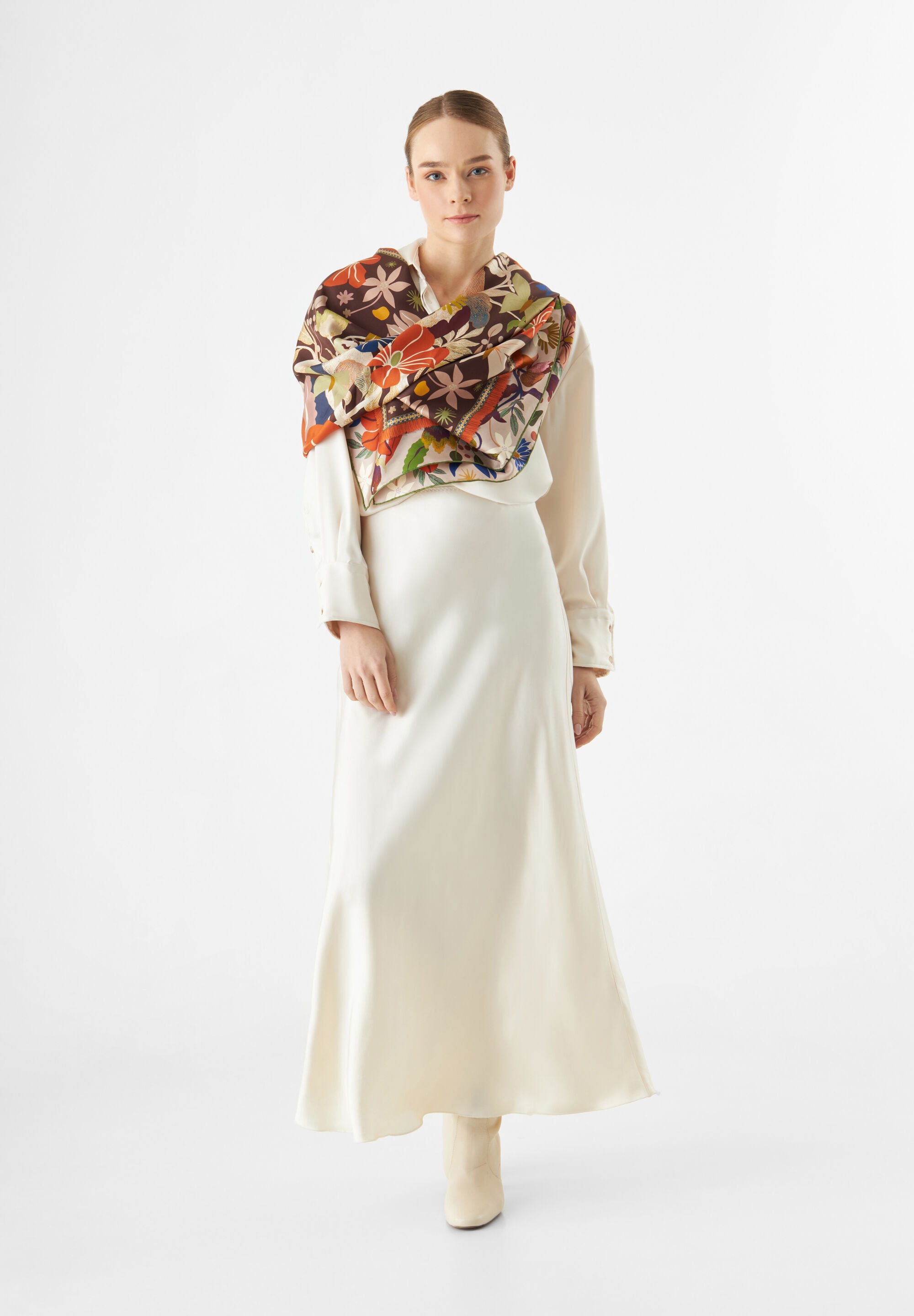 Codello Modetuch »Codello Tuch« mit Blumenmuster