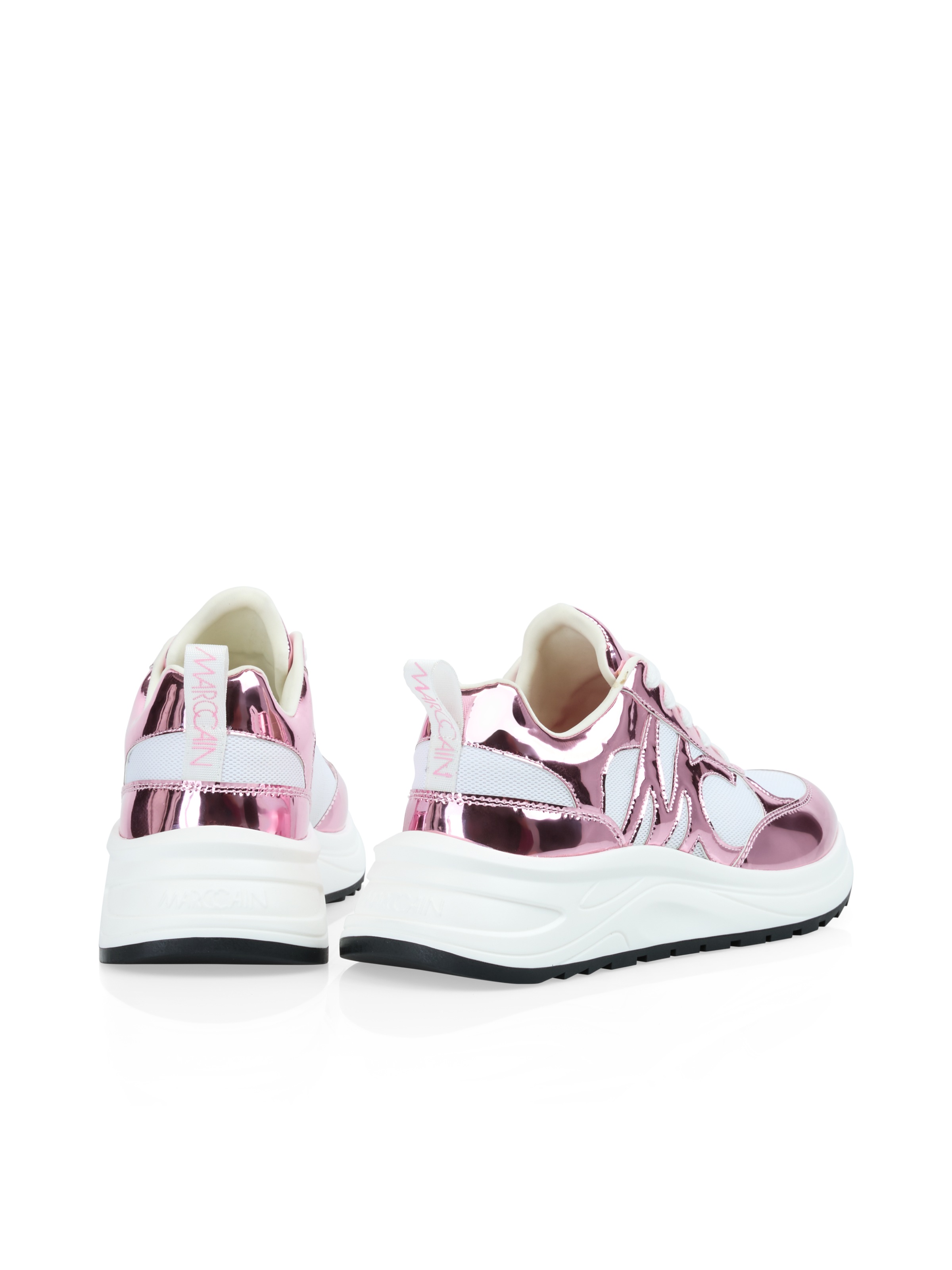 Marc Cain Plateausneaker »"Sky Colours"«, Chunky Sneaker im Metallic Look