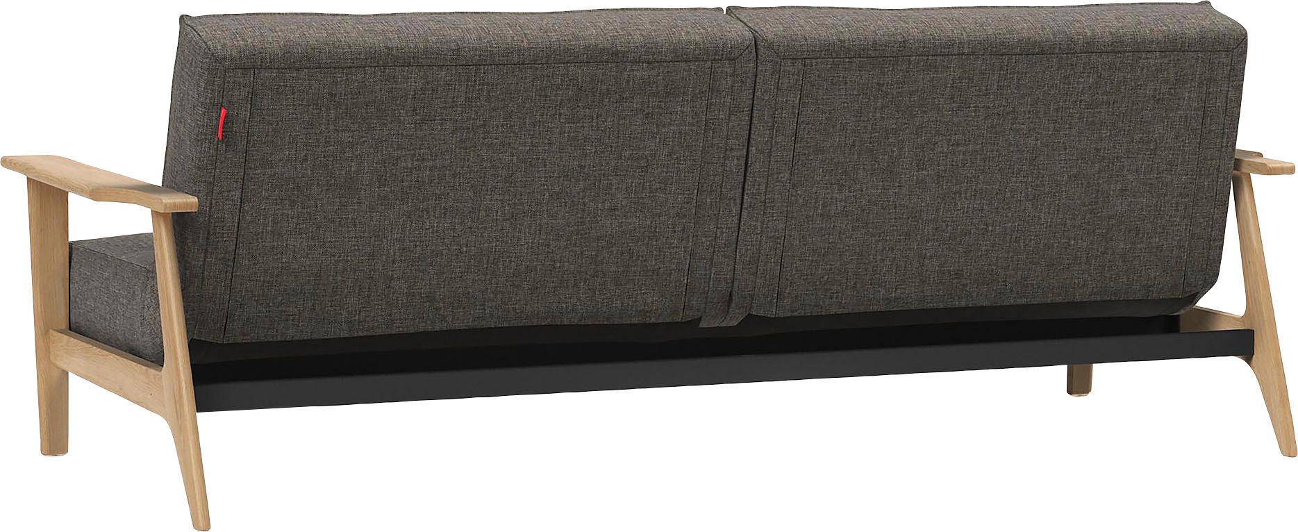 INNOVATION LIVING ™ Schlafsofa »Splitback Frej, Dauerschlafsofa, bequem mit Federkernunterfederung«, mit stabilen Armlehnen, in skandinavischem Design