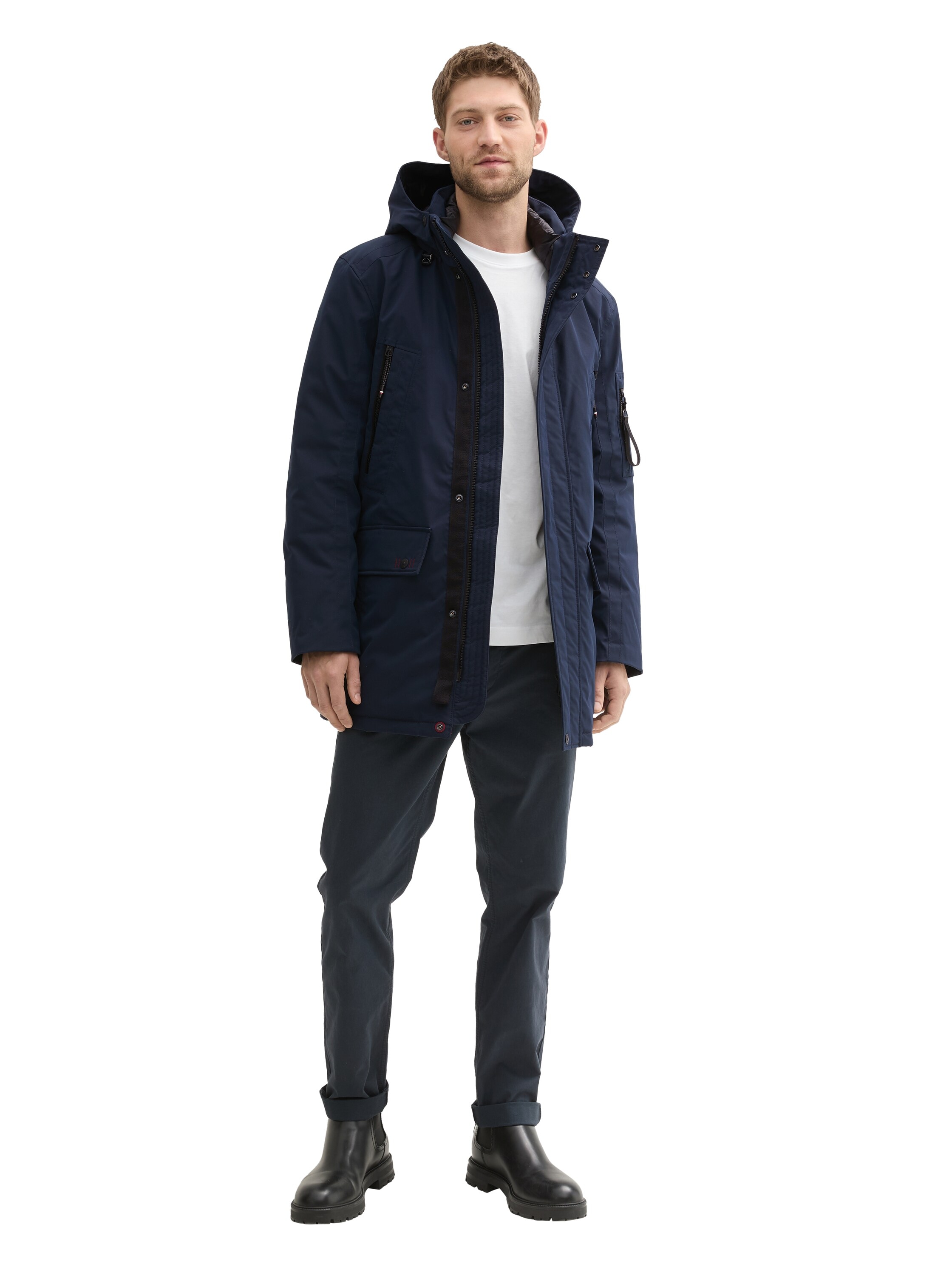 TOM TAILOR Parka, mit Kapuze, mit Kapuze