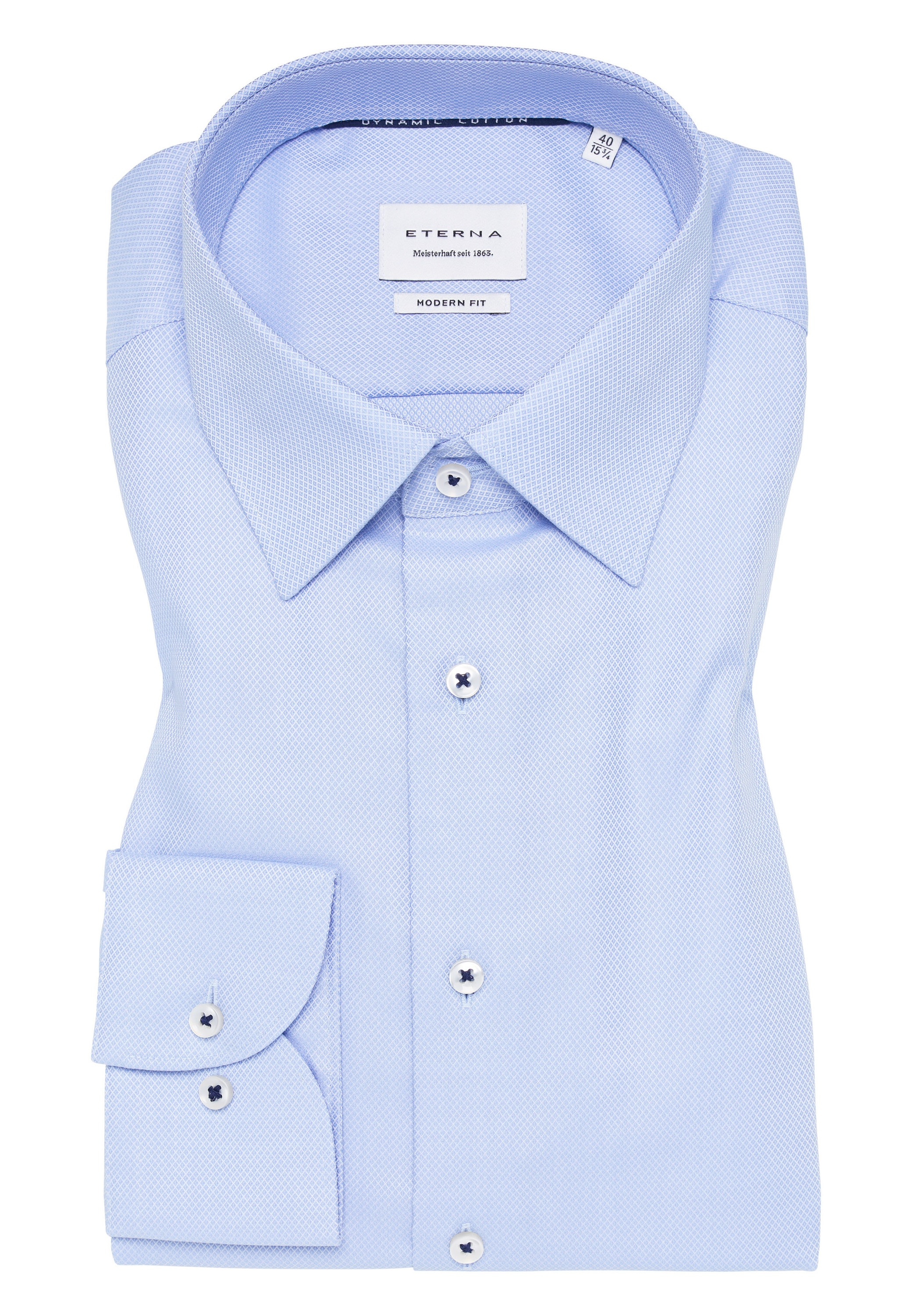 Eterna Langarmhemd »MODERN FIT« NON IRON (bügelfrei)