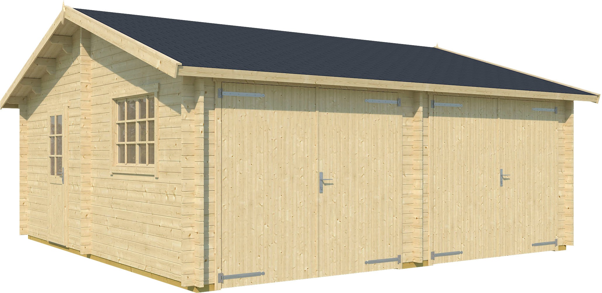 LASITA MAJA Garage + OTTO Garage 2 (Set, Holztoren 2 im Für »Falkland«, Shop Fahrzeuge geeignet), Online