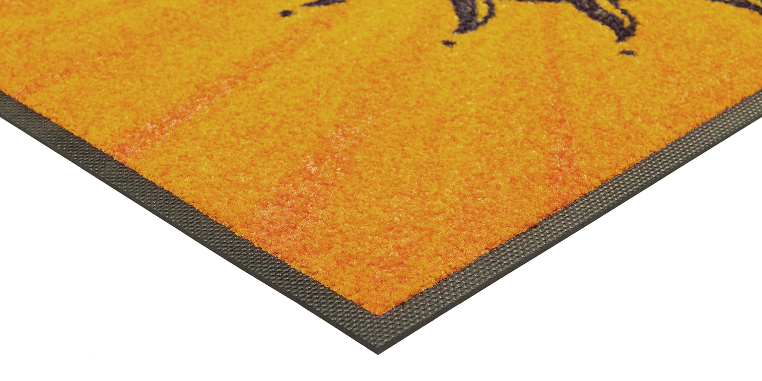 wash+dry by Kleen-Tex Fußmatte »Kiss the sun«, rechteckig, 7 mm Höhe