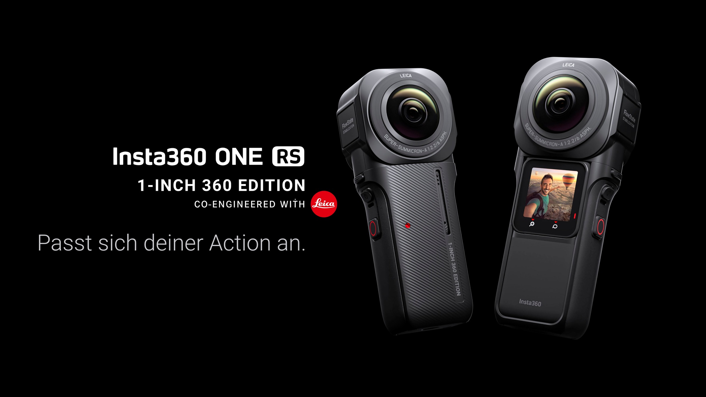 Insta360 Action Cam »ONE RS 1-Inch 360 Edition«, 6K, WLAN (Wi-Fi)-Bluetooth