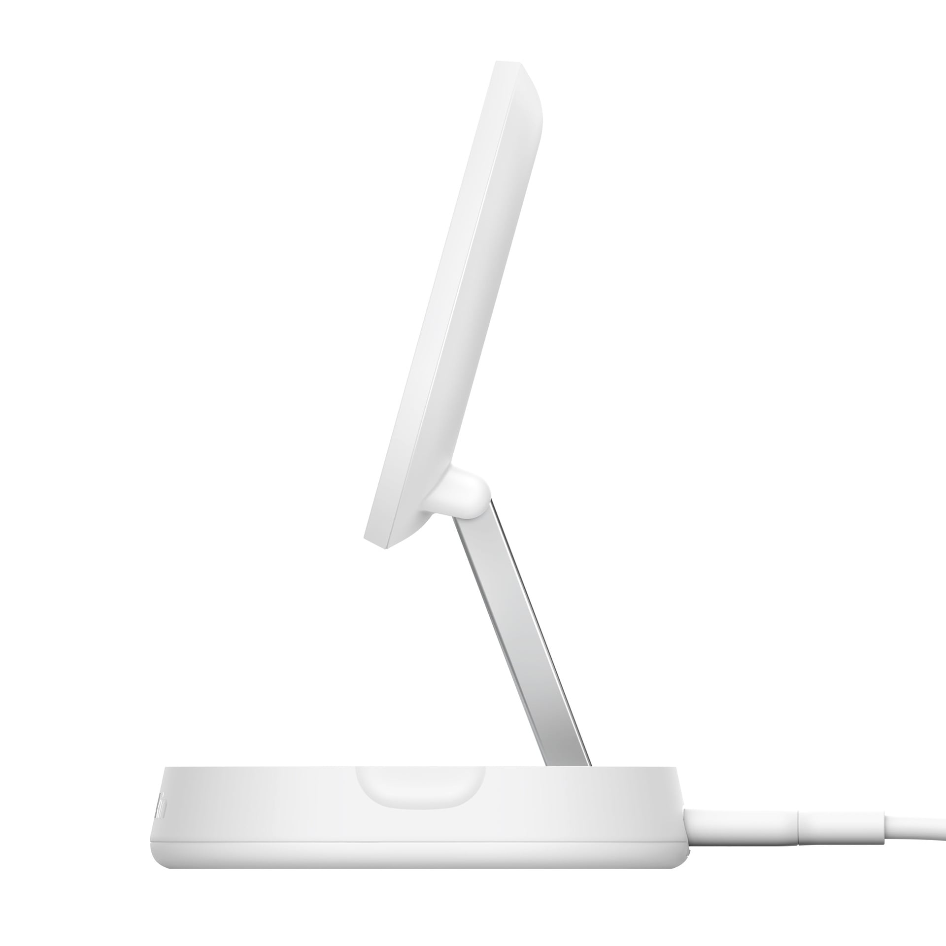 Belkin Wireless Charger »BoostCharge Pro verstellbare magnetische Ladestation mit Qi2 (15 W)«, für Apple iPhone 12/13/14/15 mini/Pro/Max/Pro Max/Plus mit MagSafe