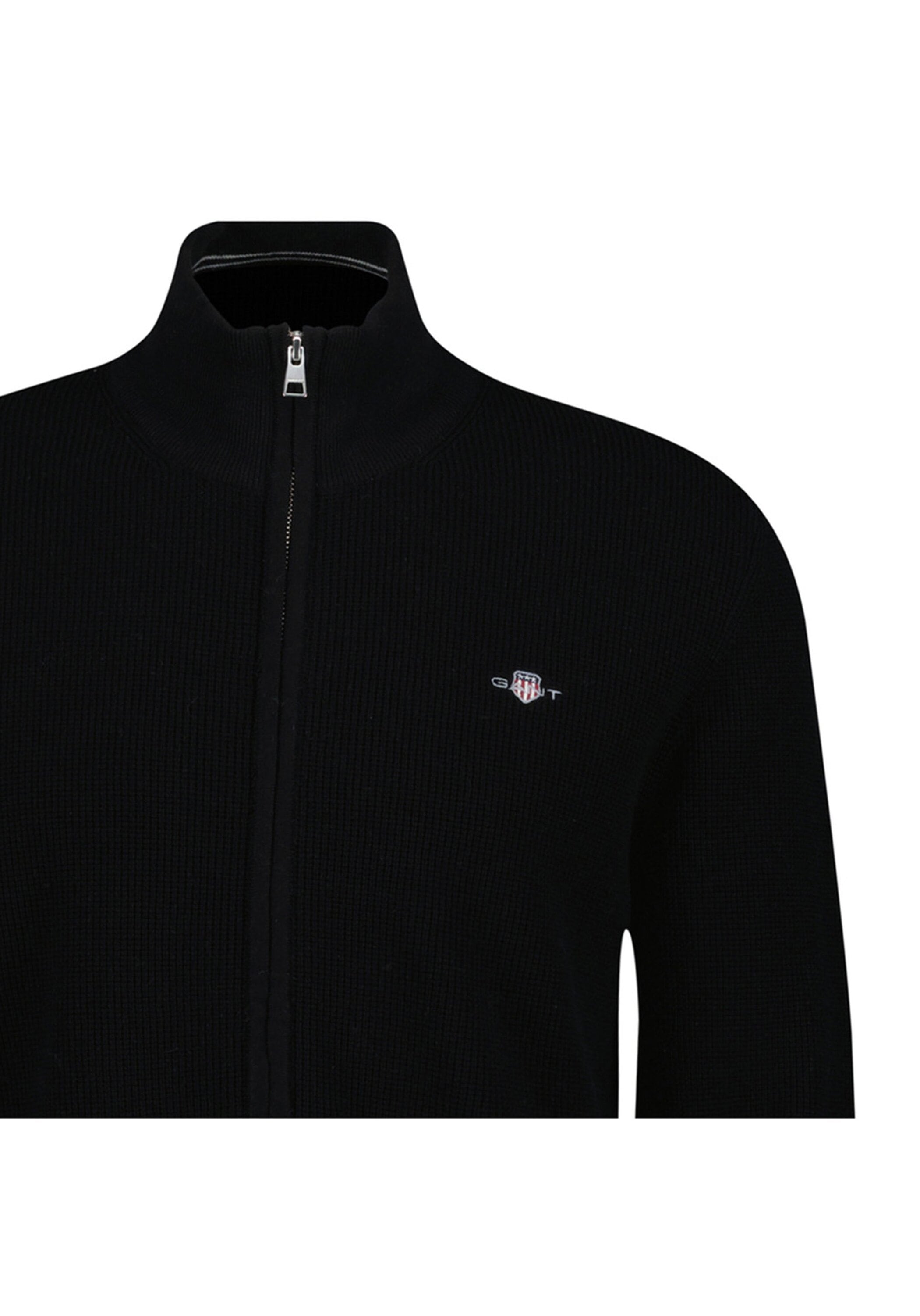 Gant Sweatshirt »Strickjacke MICRO TEXTURED COTTON ZIP CARDIGAN 1er Pack«, 1 tlg.
