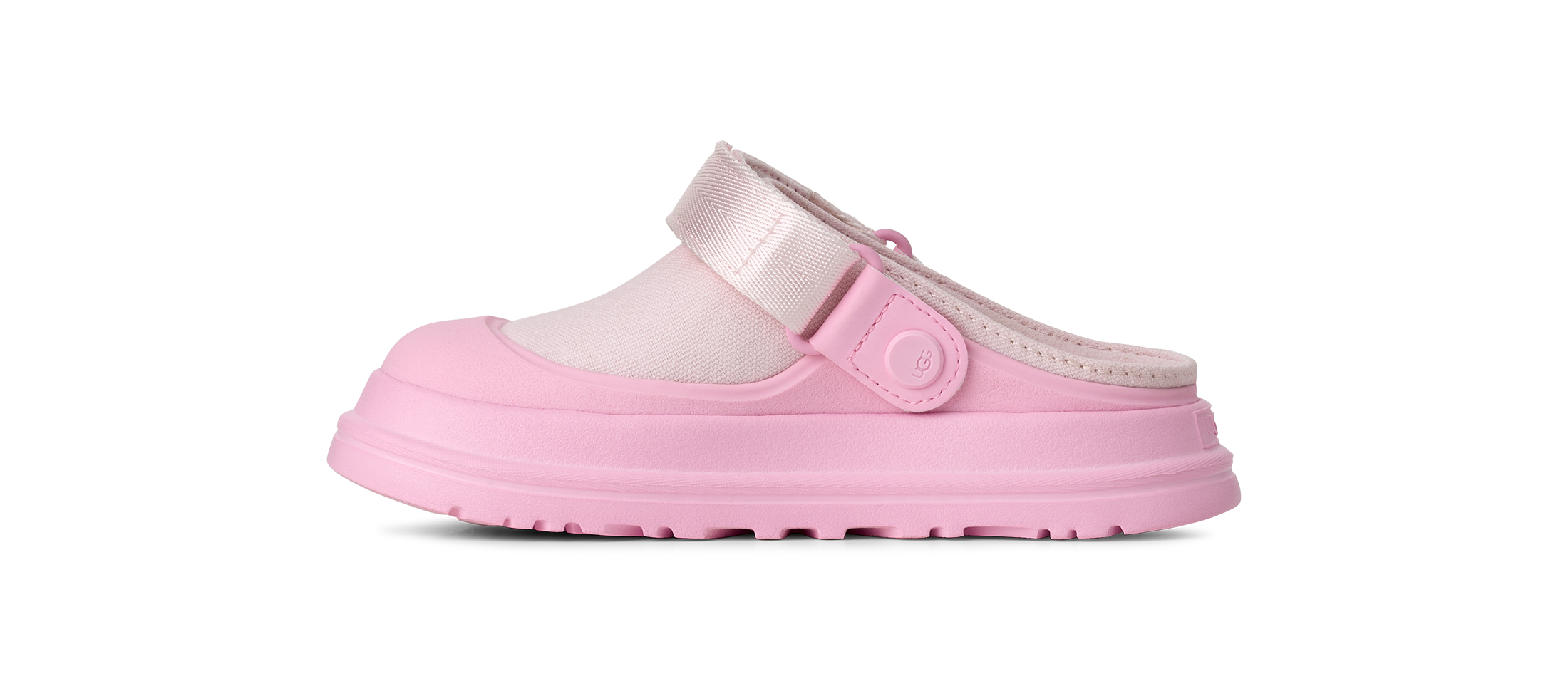 UGG Clog »GOLDENGLOW CANVAS CLOG«  Mule, Sabot mit Klettverschluss