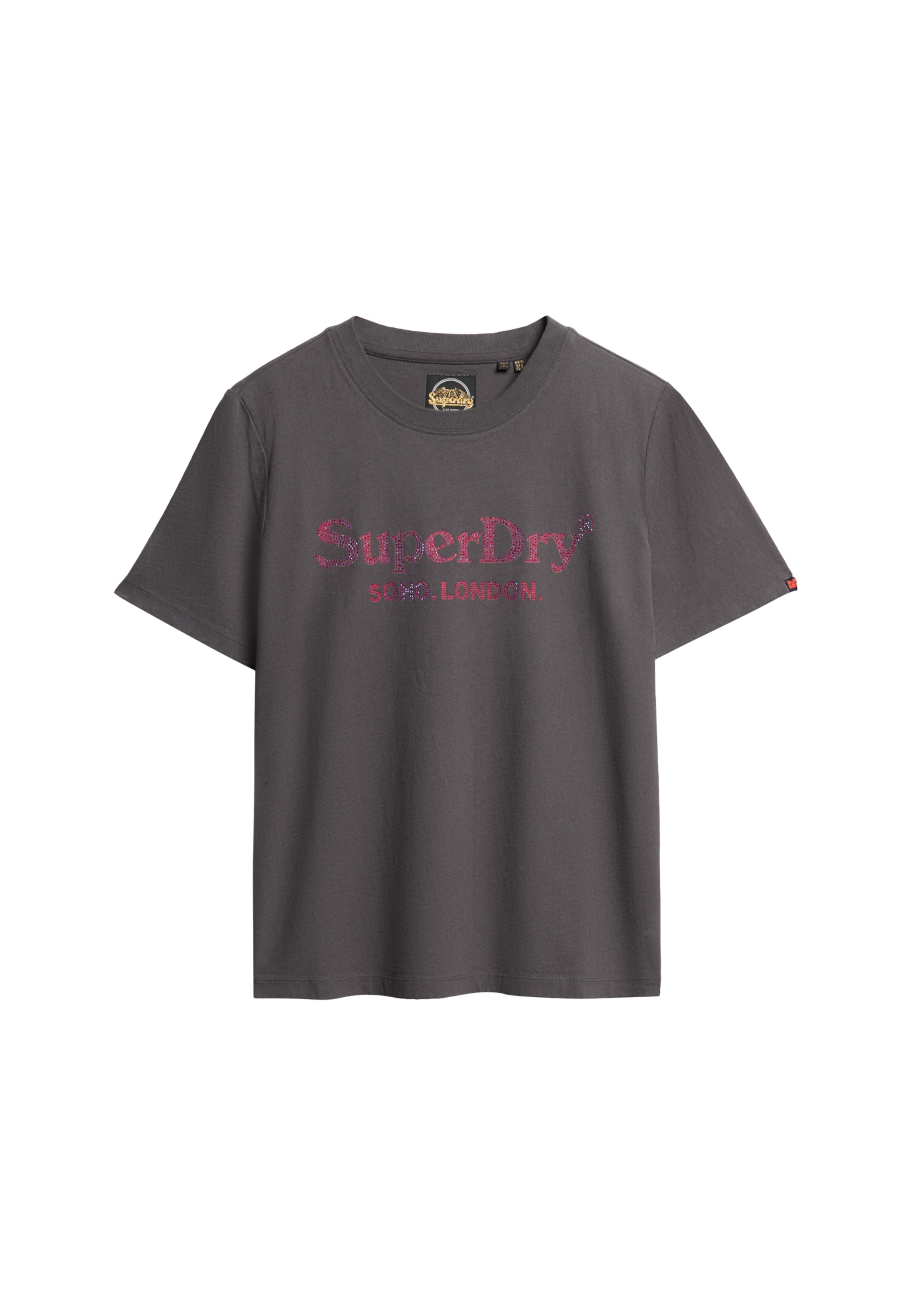 Superdry Kurzarmshirt »VENUE METALLIC RELAXED TEE«