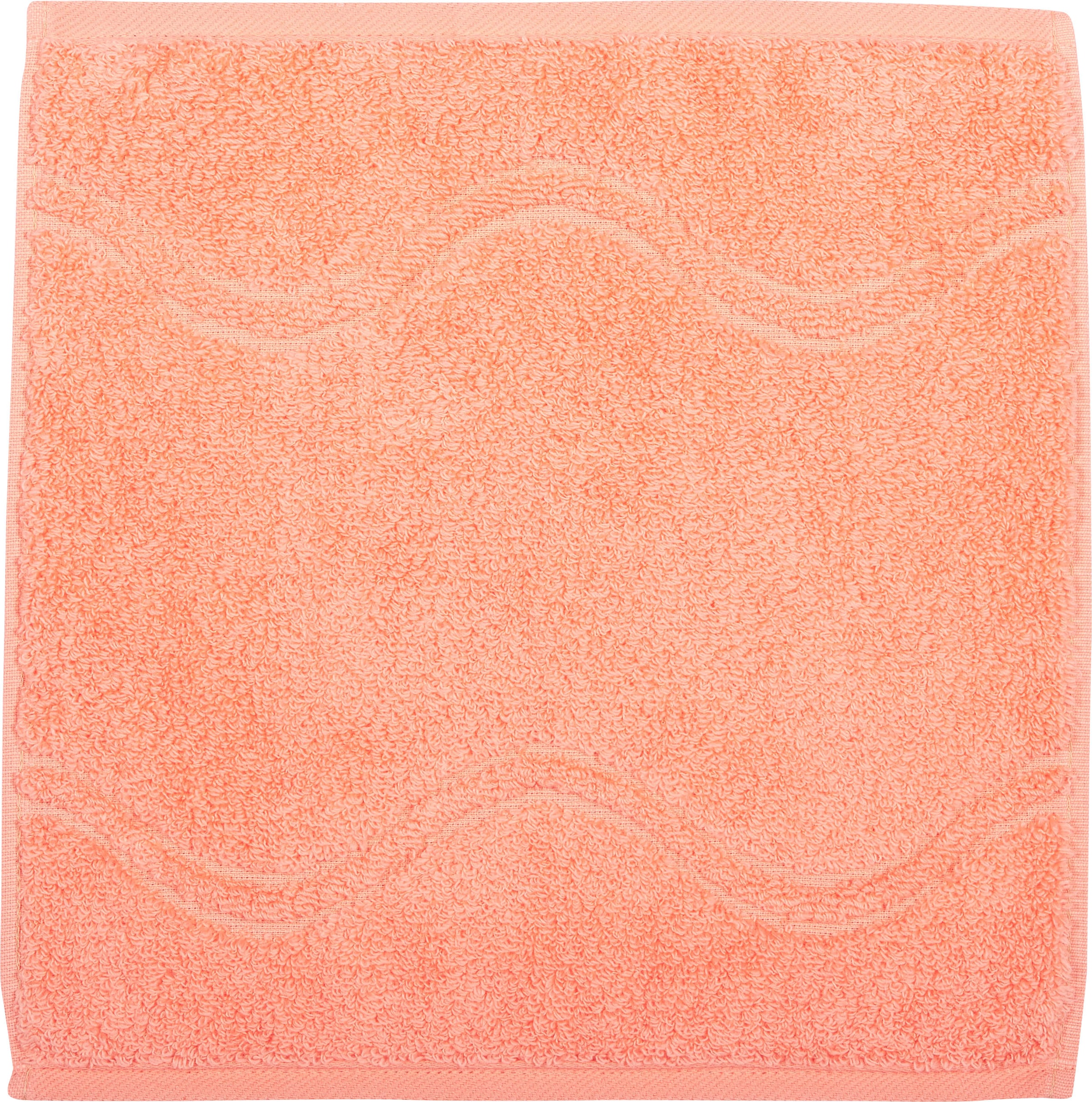 ROSS Seiftuch »Cashmere feeling«, (Packung, 6 St.), mit Wellen-Bordüre