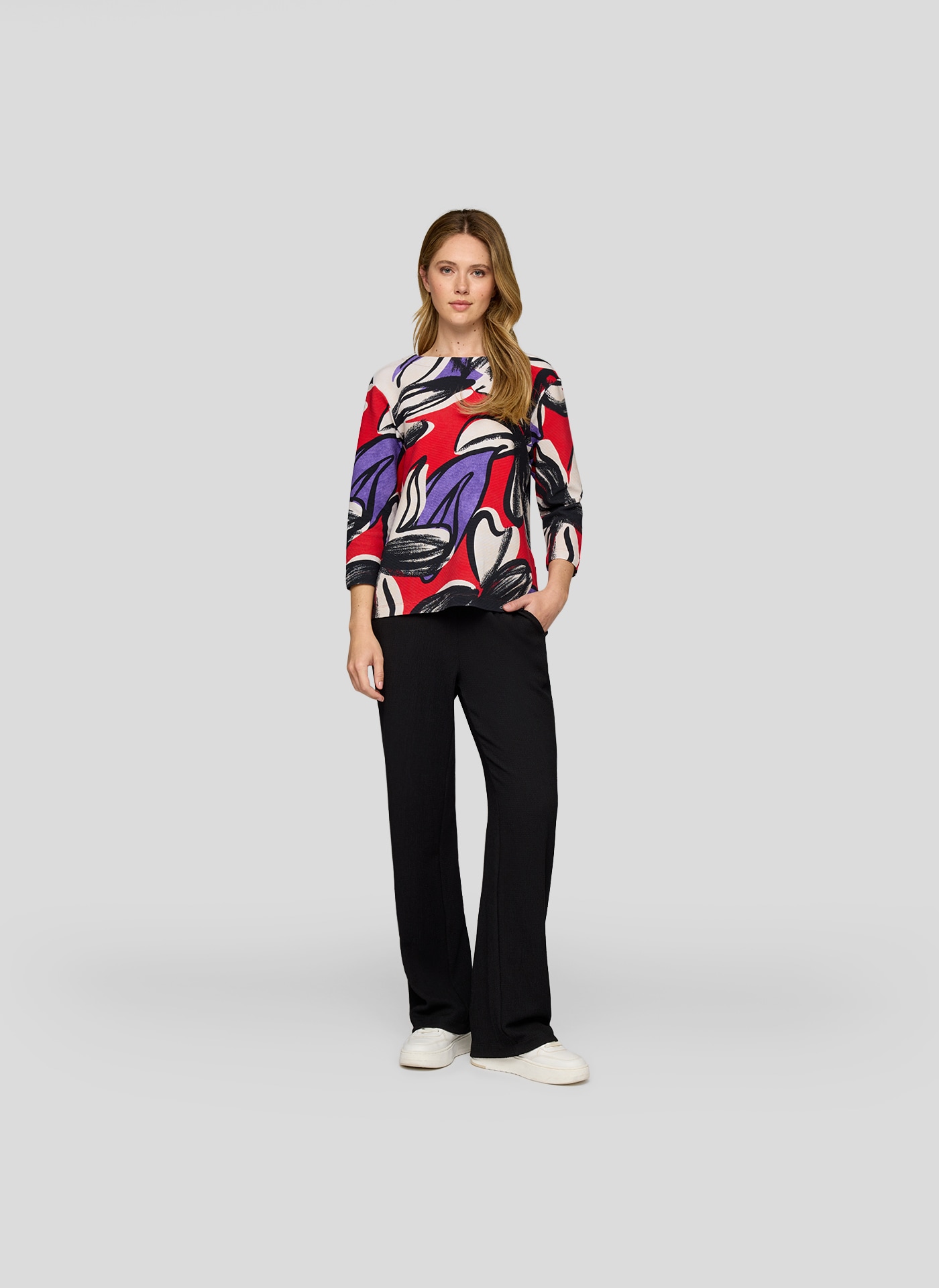 Rabe 3/4-Arm-Shirt, mit All-Over Print