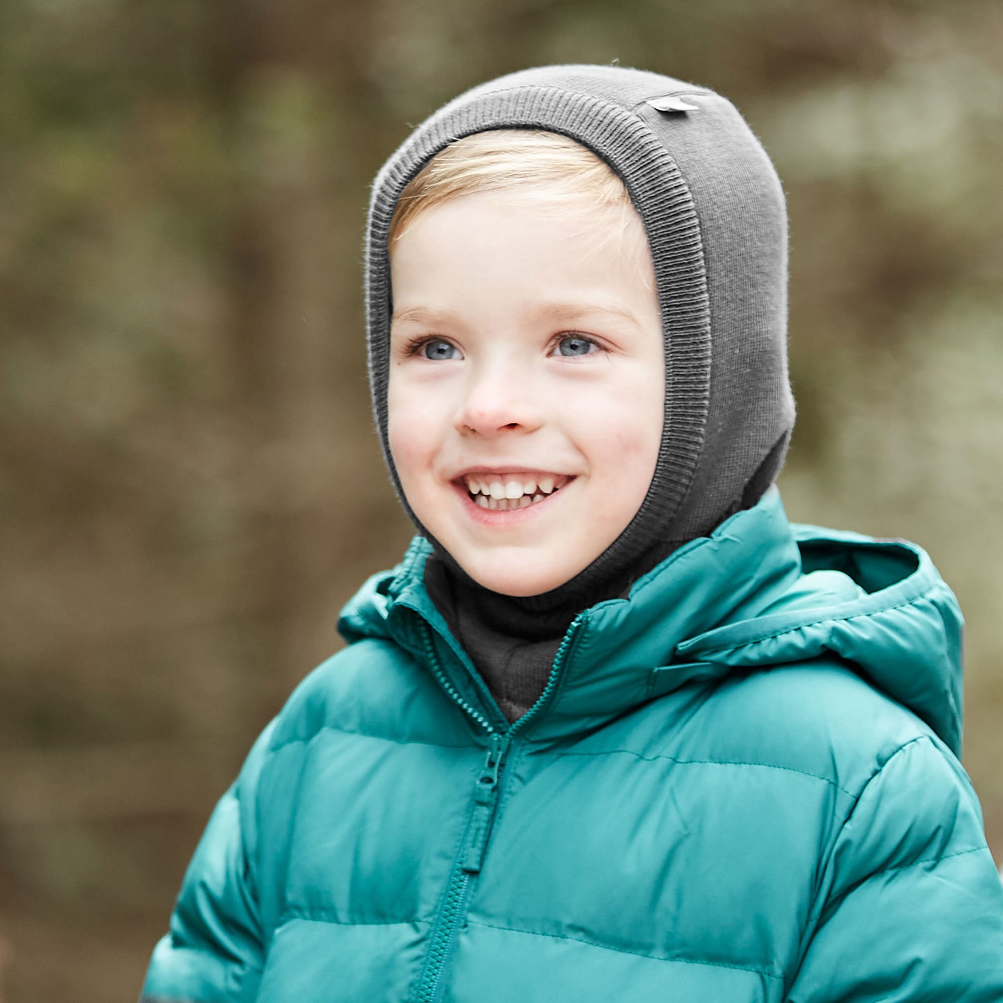 MAXIMO Schlupfmütze , Baumwolle, Wendemütze, doppelt gestrickt