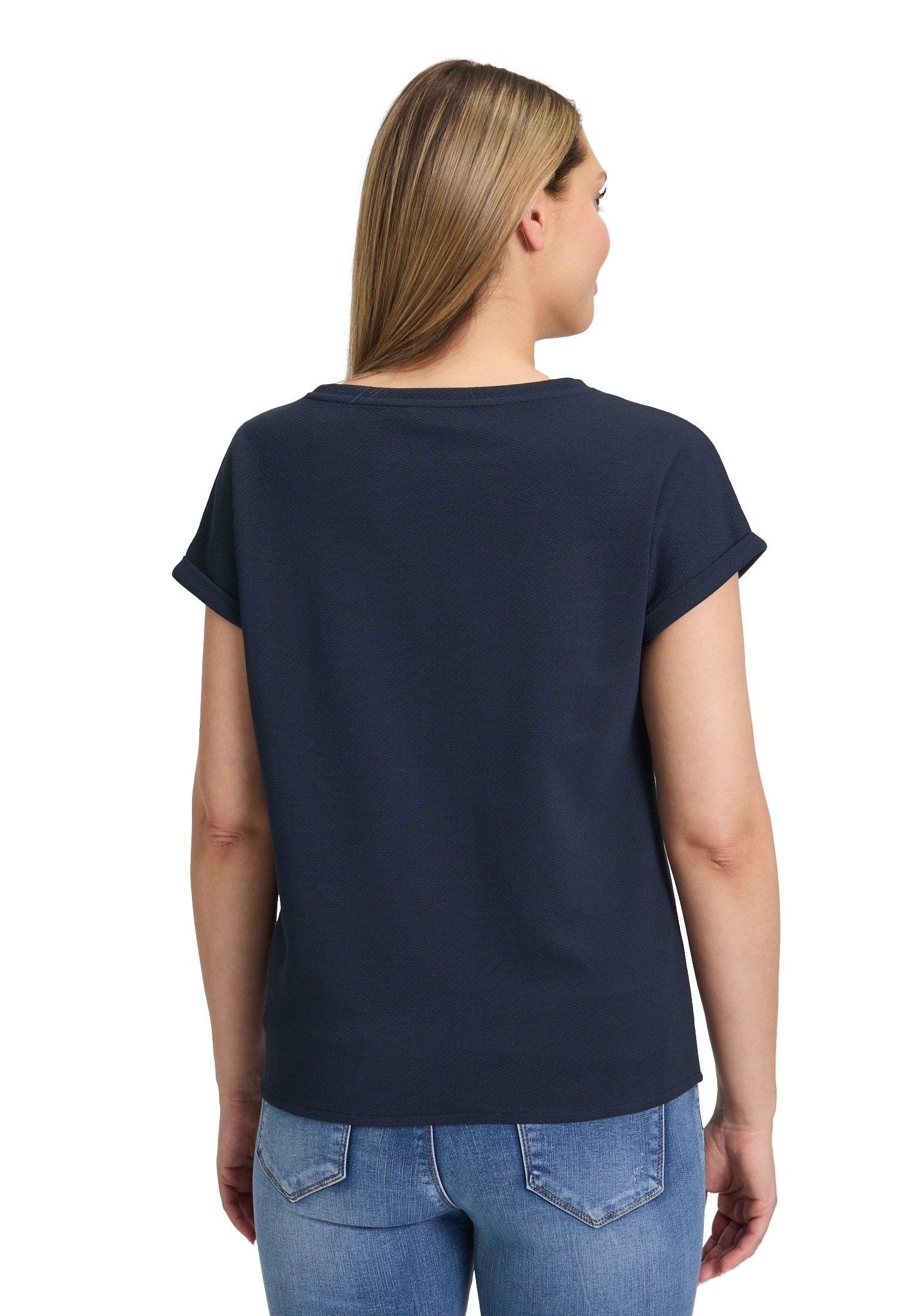 Betty Barclay Kurzarmshirt »Halbarm-Shirt mit Schleifenknoten«