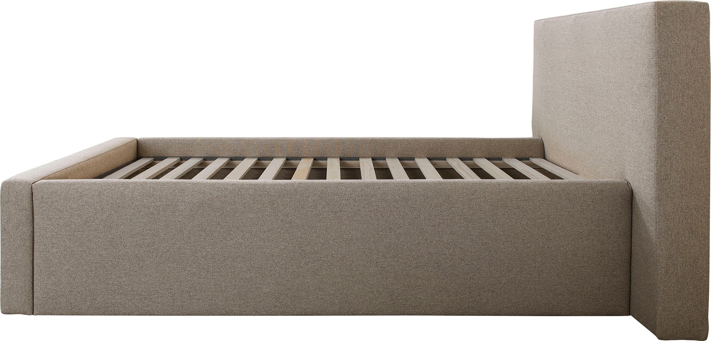 Home affaire Polsterbett »Dalina« geradliniges Kopfteil, in 5 Breiten, auch in 220cm Länge