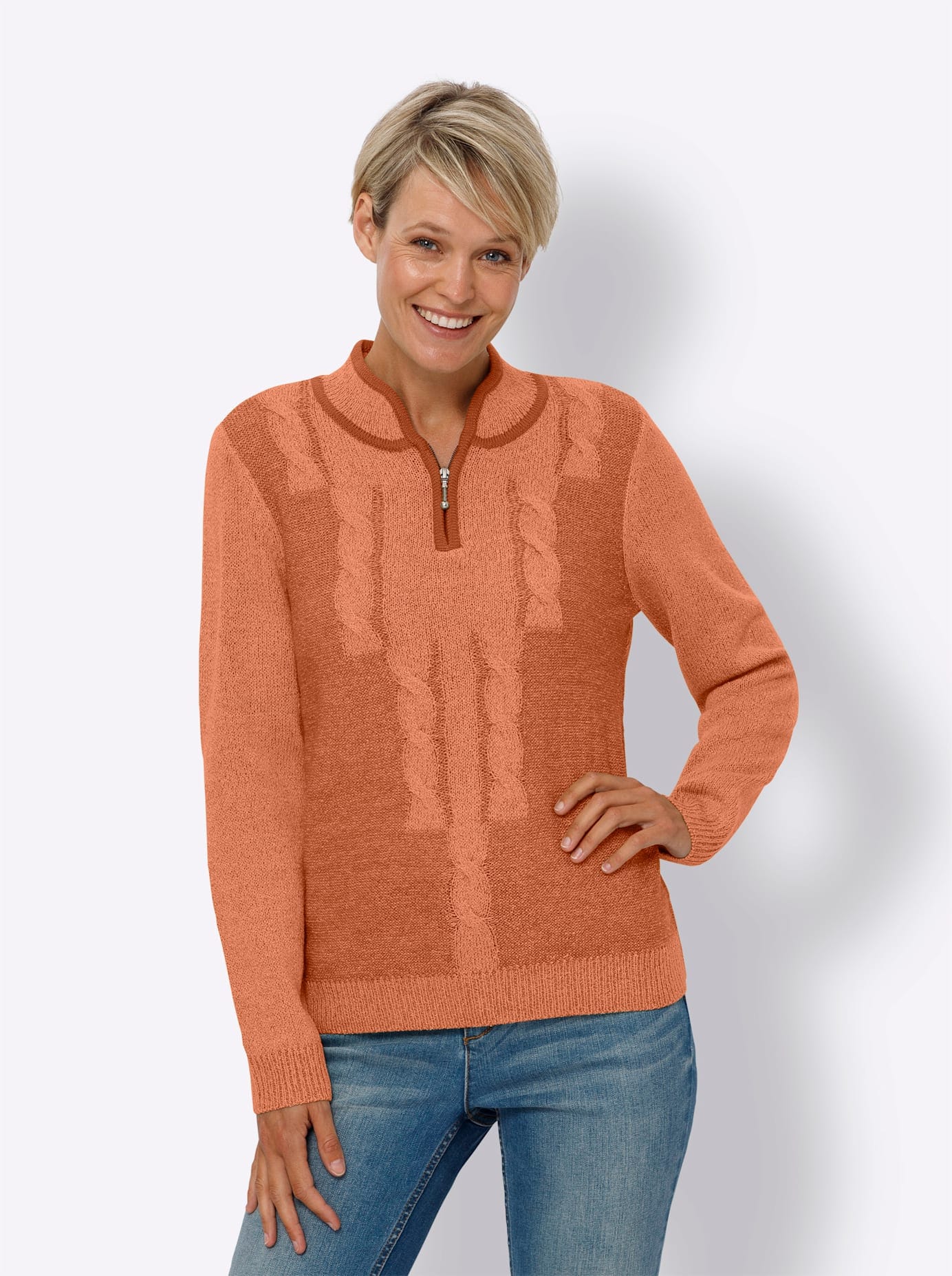 Classic Basics Stehkragenpullover »Stehkragen-Pullover«