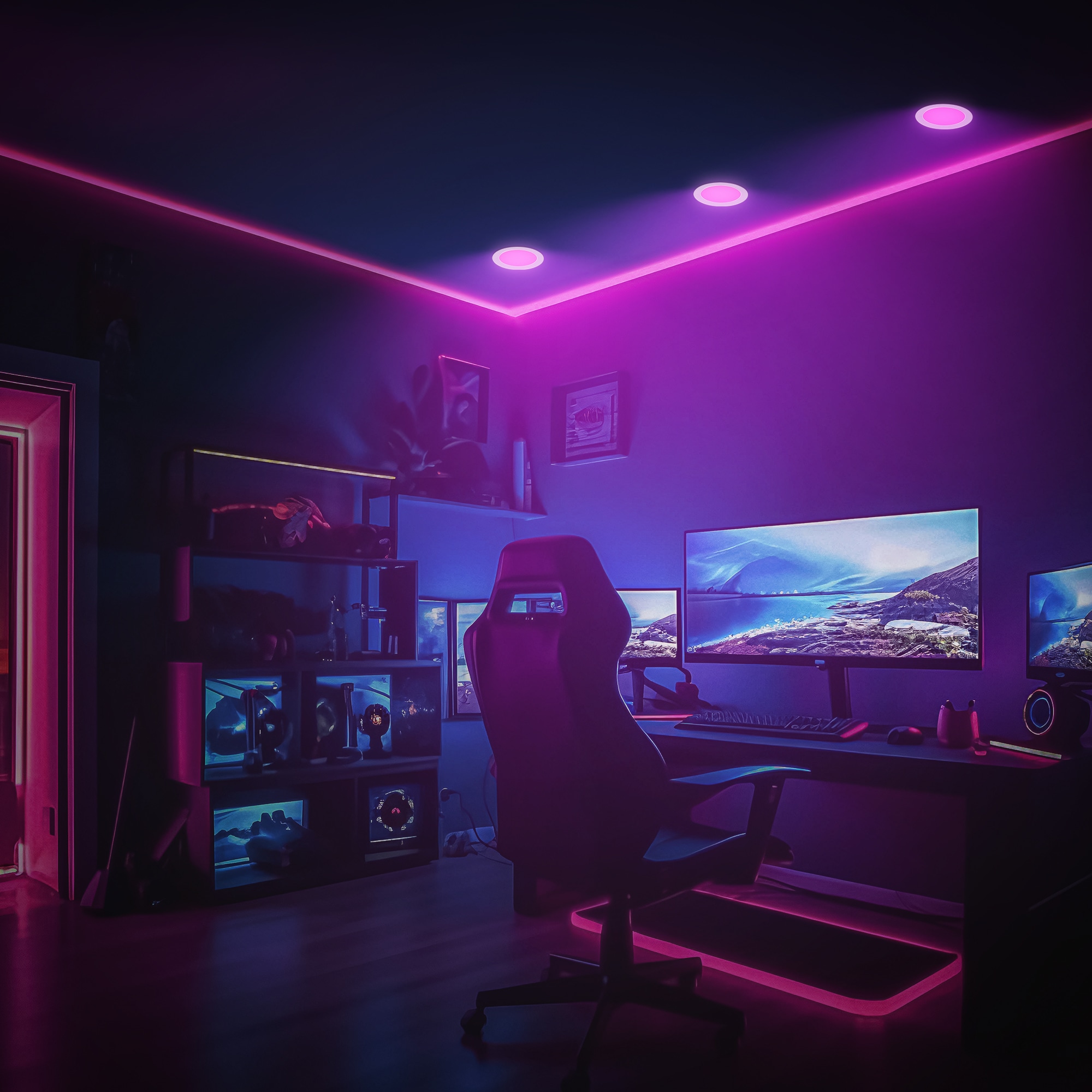 Briloner Leuchten LED Einbauleuchte »FUNGO COLOR 3945034«