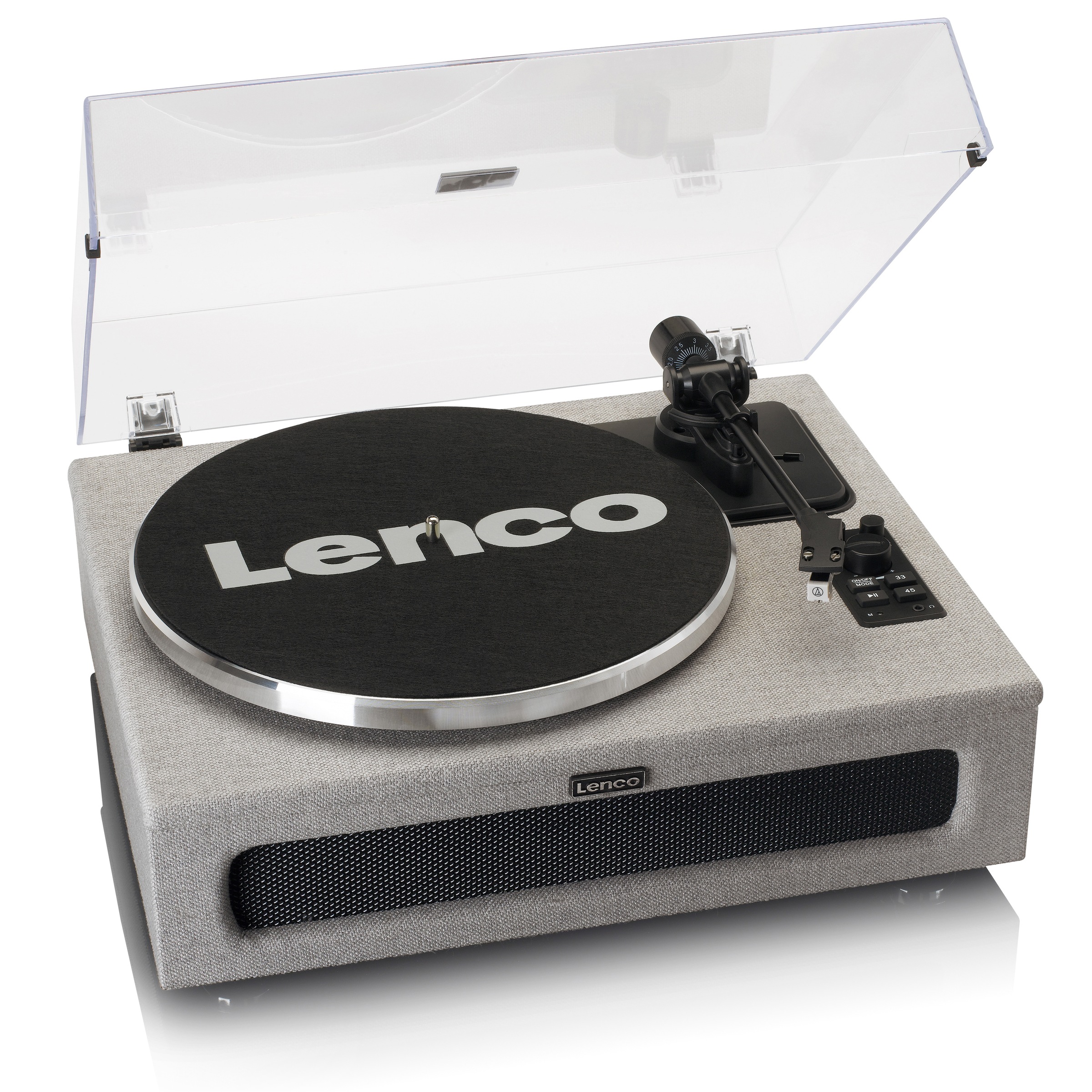 Lenco Plattenspieler »LS-440 grau/anthrazit«, Lautsprecher integriert, Bluetooth