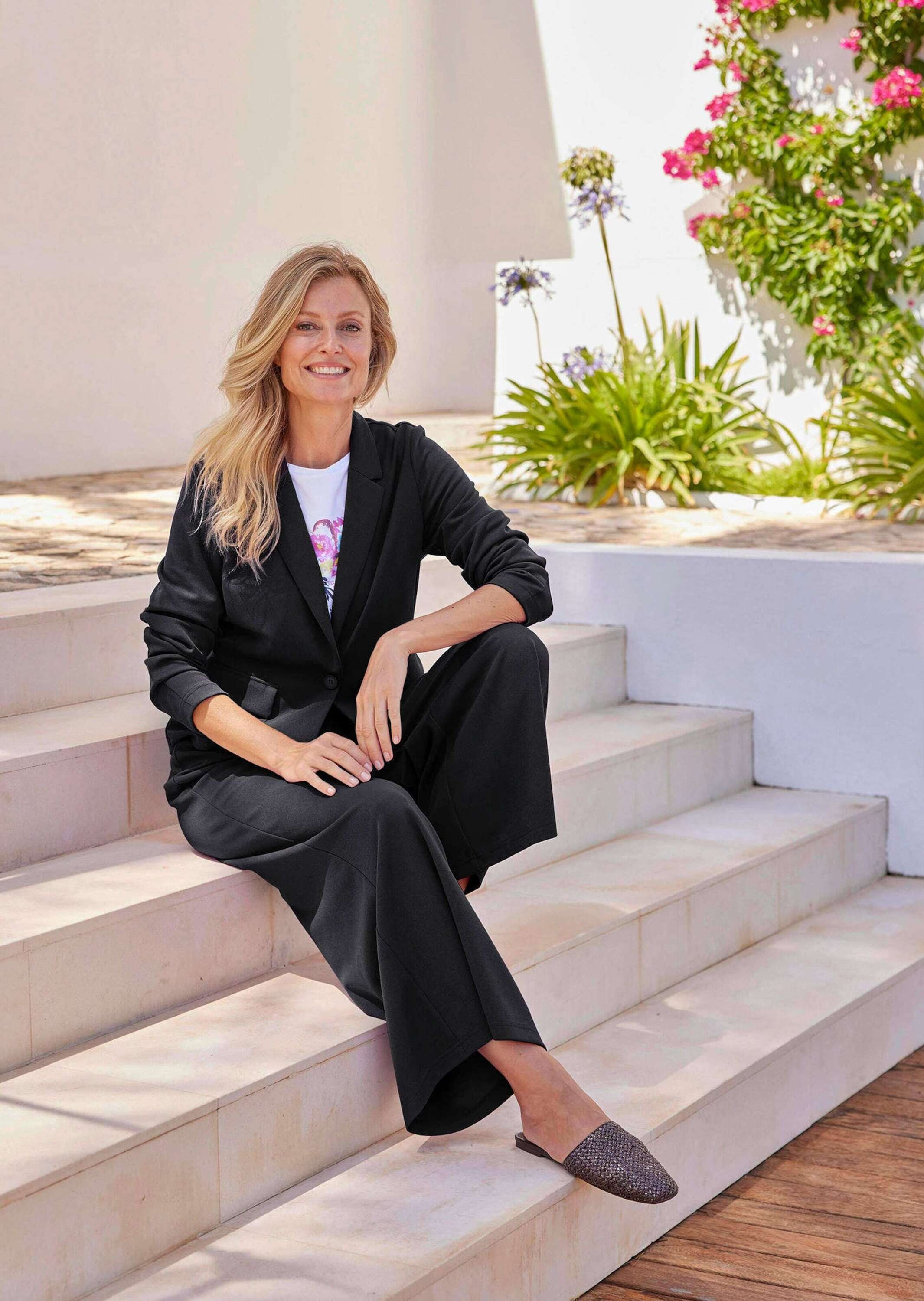 GOLDNER Jackenblazer »Blazer Jersey-Blazer«