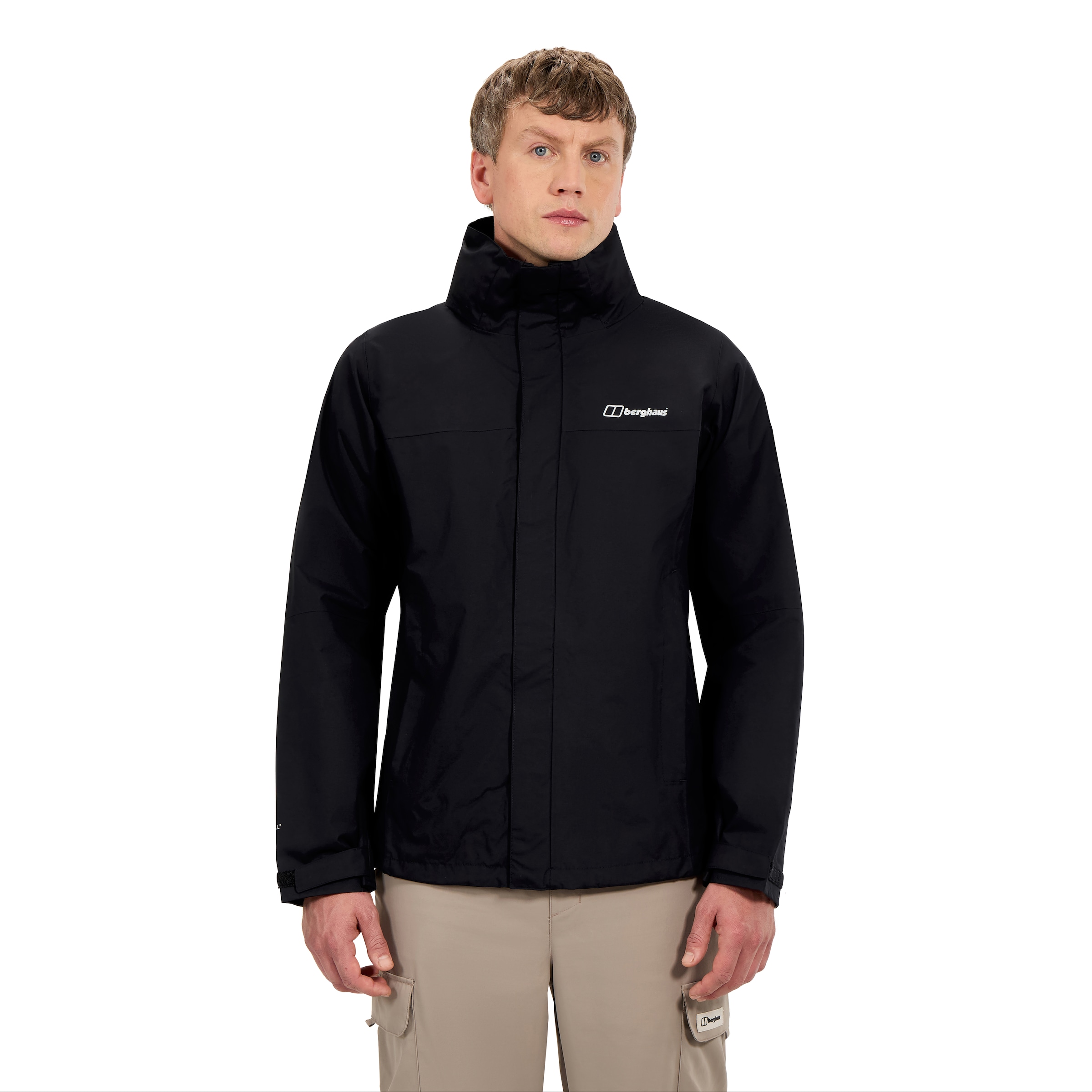 Berghaus Softshelljacke »RG ALPHA 2.0 SHELL JKT AM« mit einrollbarer Kapuze, wasserdicht, atmungsaktiv