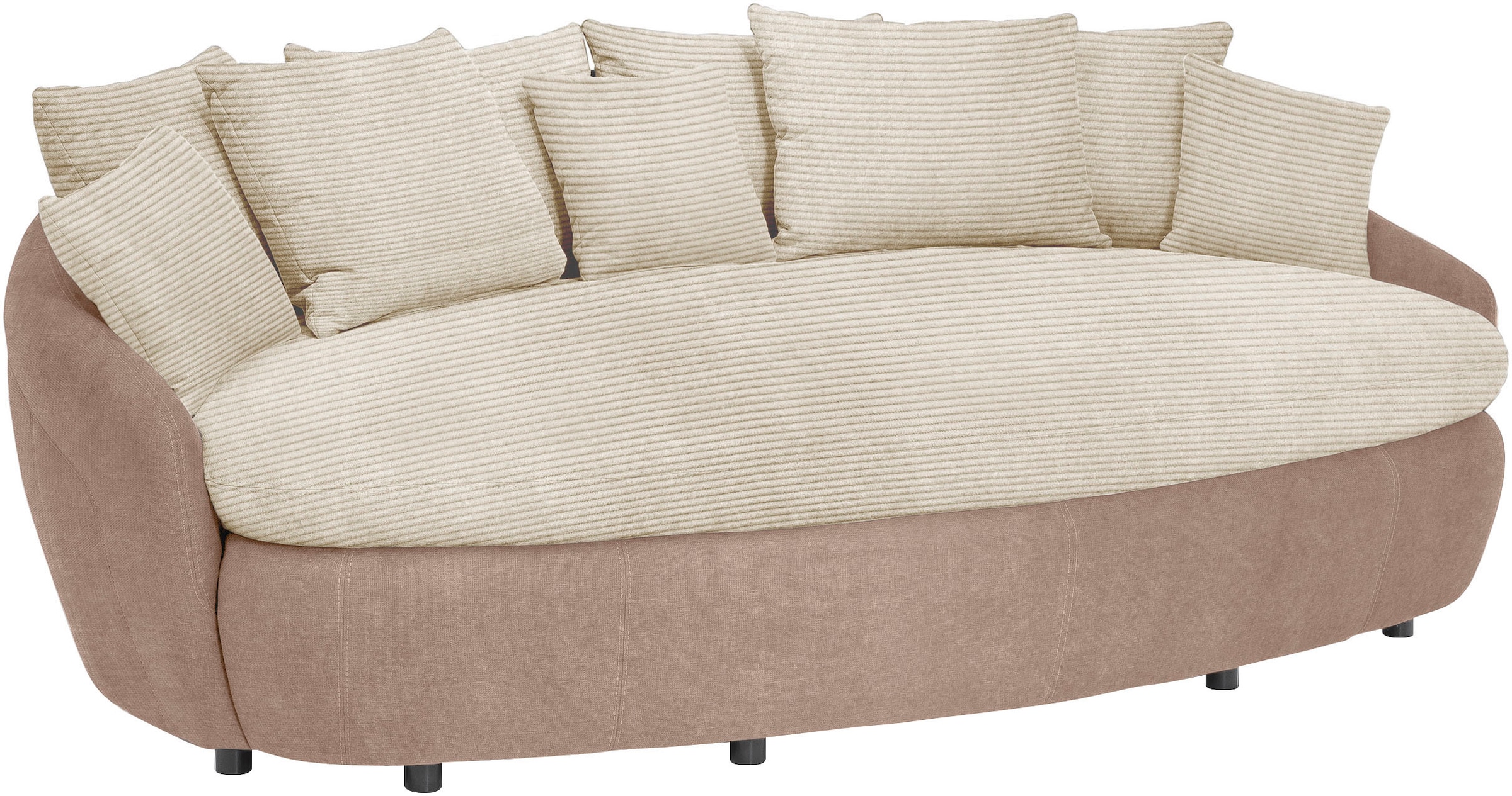 INOSIGN Big-Sofa »Aruba«, gemütliches Megasofa in XXL in organischer Form mit vielen Kissen