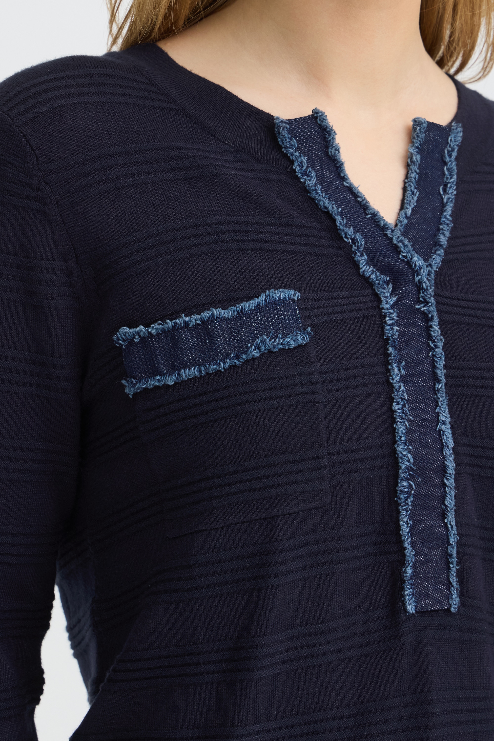 Pulz Jeans Strickpullover »Damen Strickpullover langarm PZSARA«